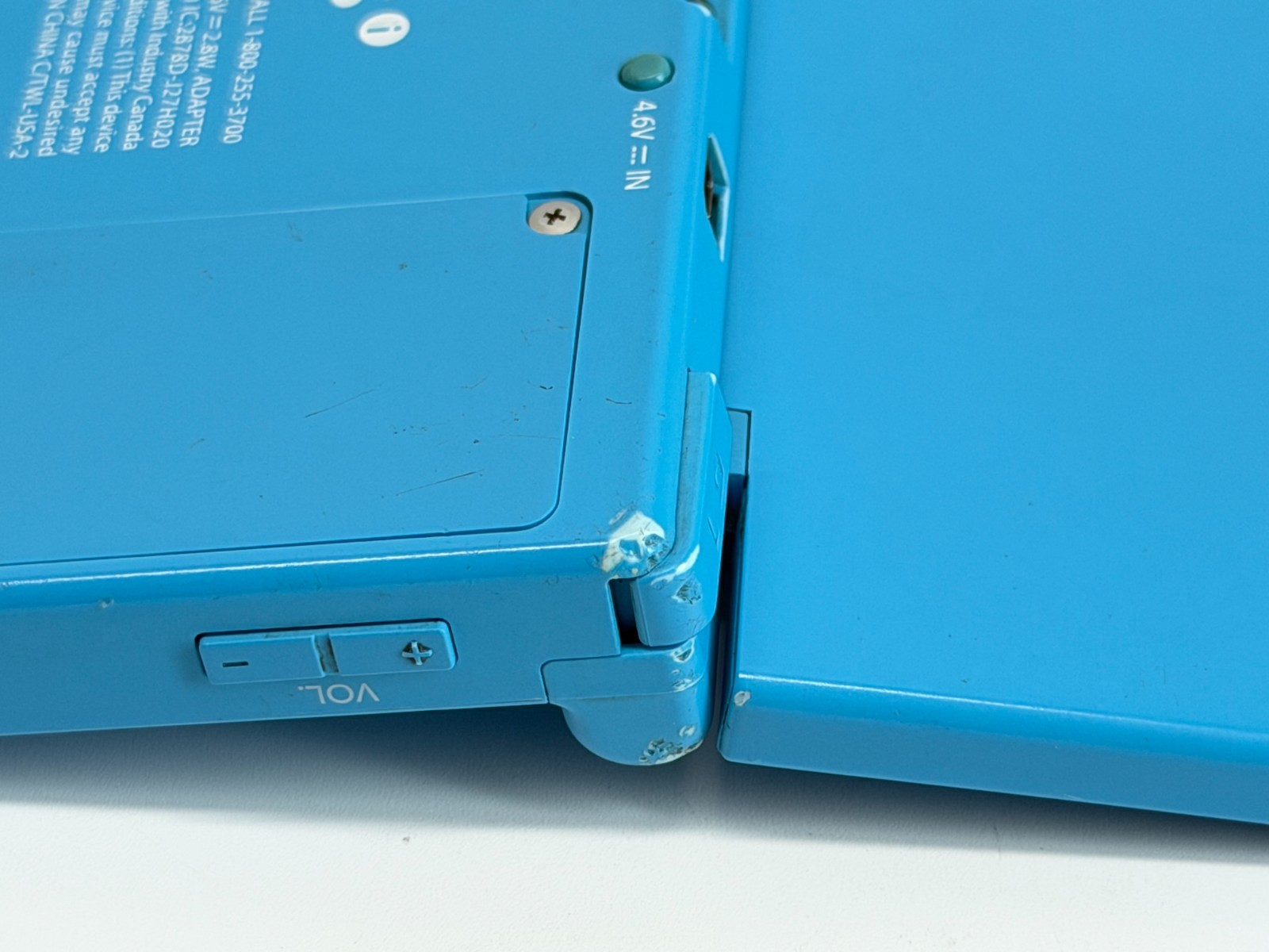 Nintendo DSi Light Blue Handheld System Bundle w/ Mario 64 * TESTED *