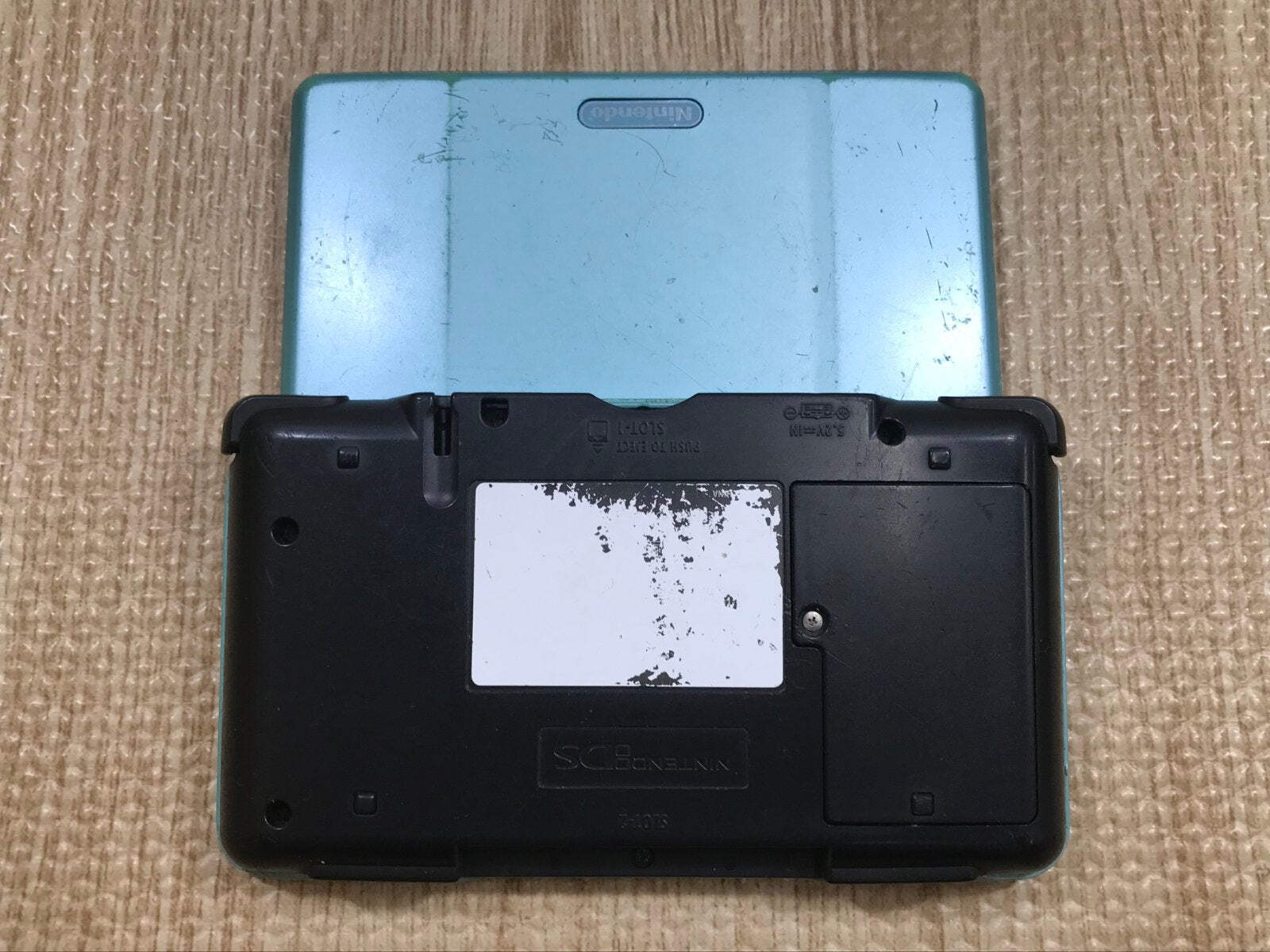 Nintendo DS Turquoise Blue Console Nintendo Japan – With Defects LH1323