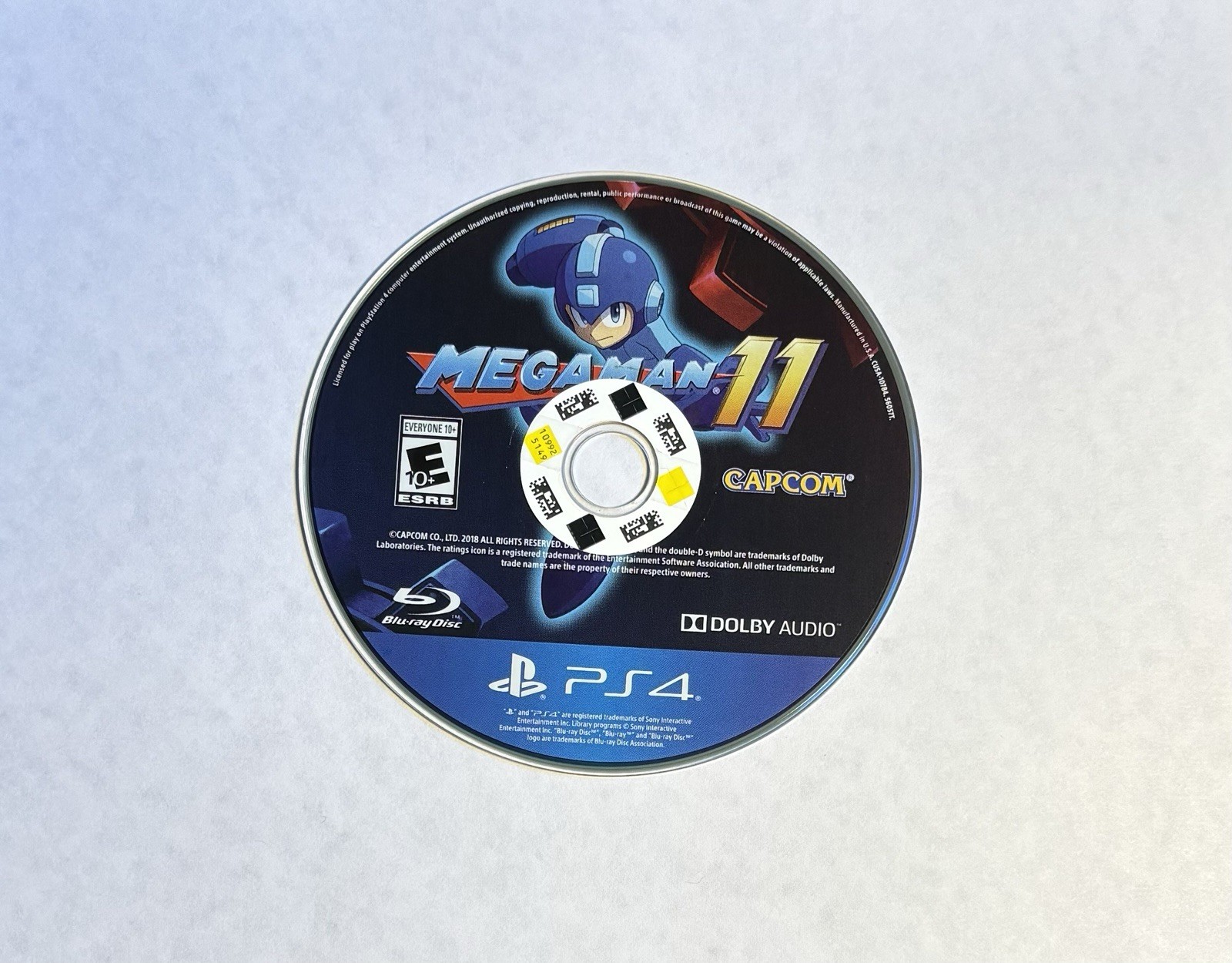 Mega Man 11 PlayStation 4, 2018 (Family Video Copy) Tested