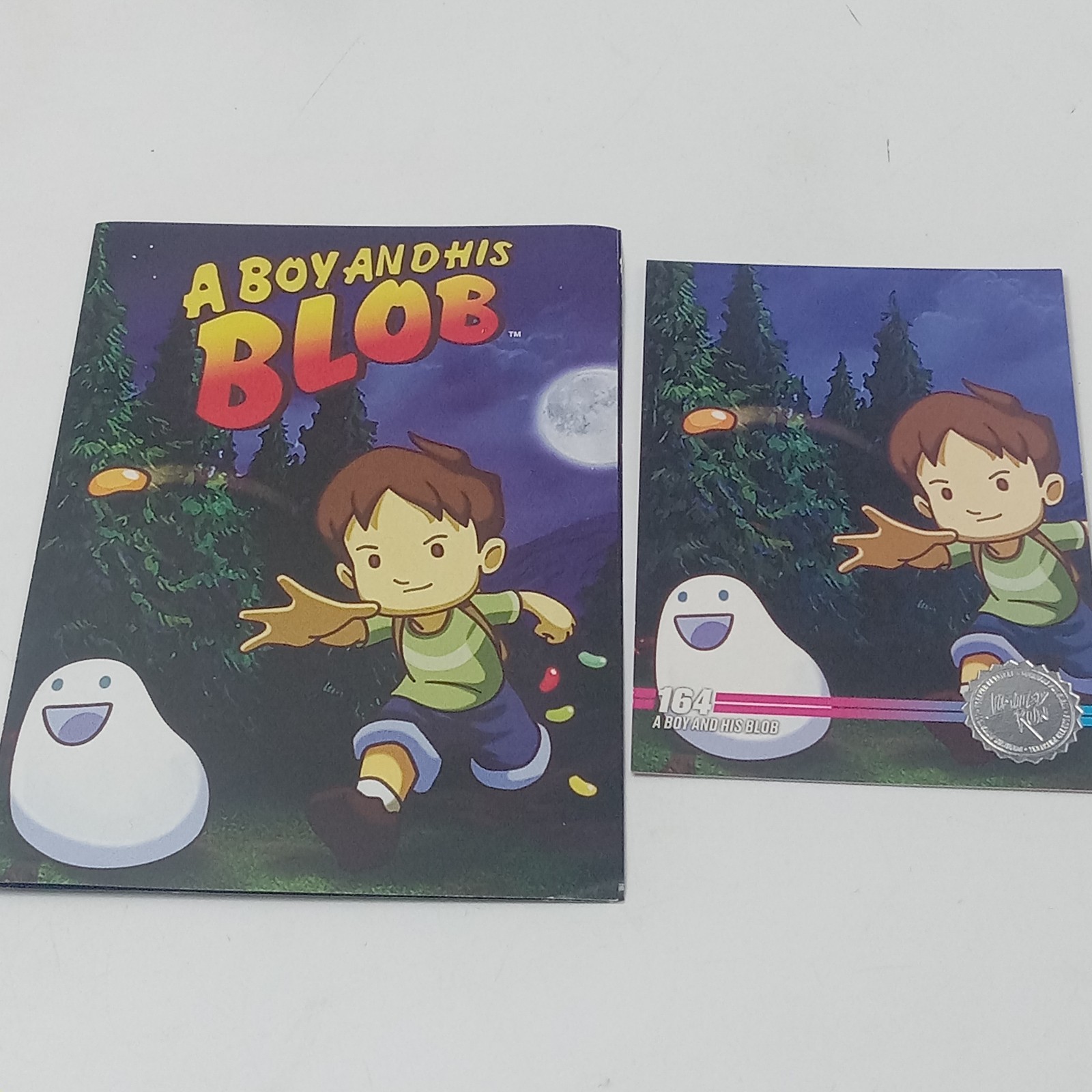 Nintendo Switch A Boy and His Blob Limited Run Case Manual & Card Only No Game