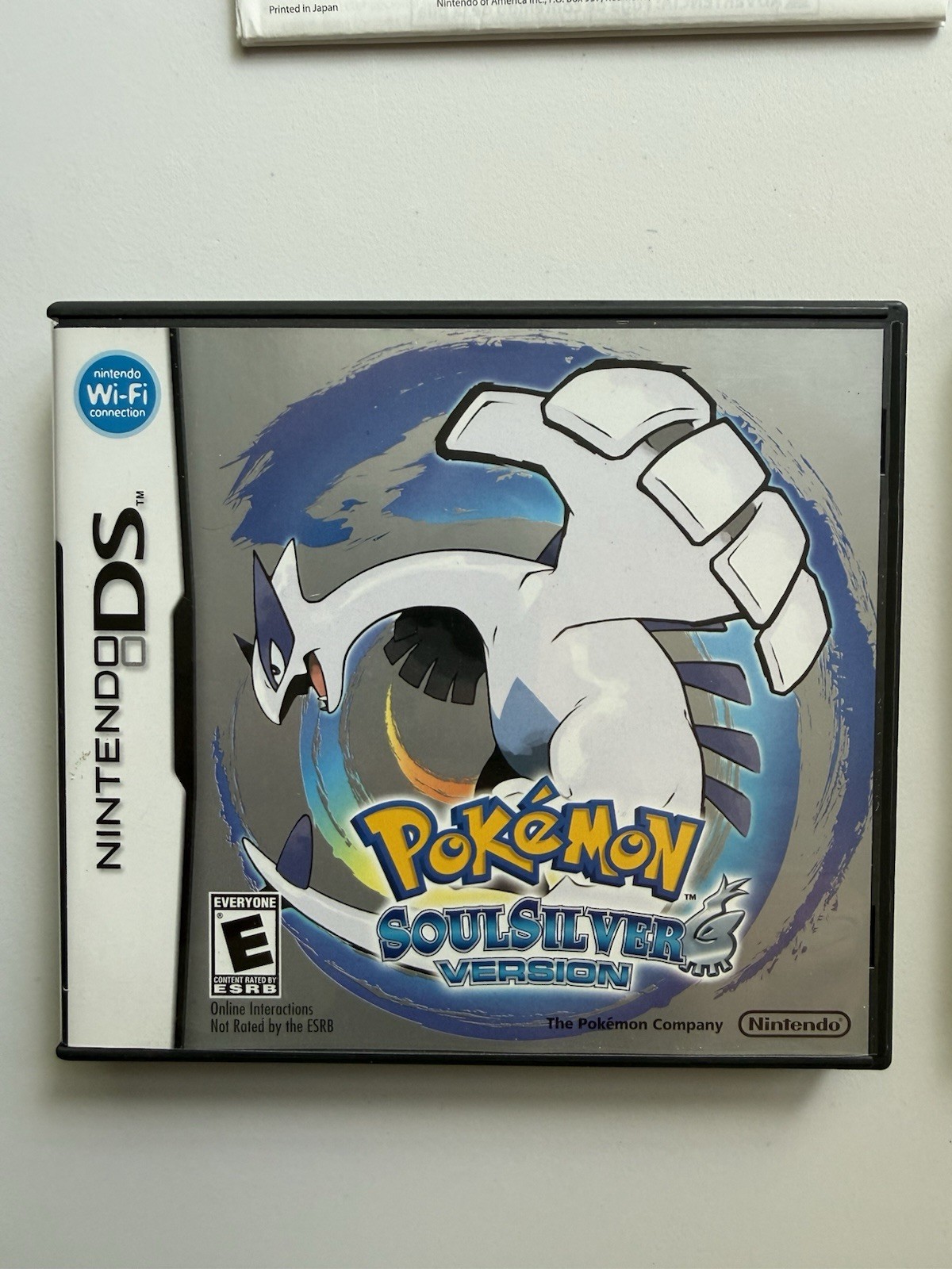 Pokemon Soul Silver Version CIB (Big Box) With Pokewalker Tested Authentic