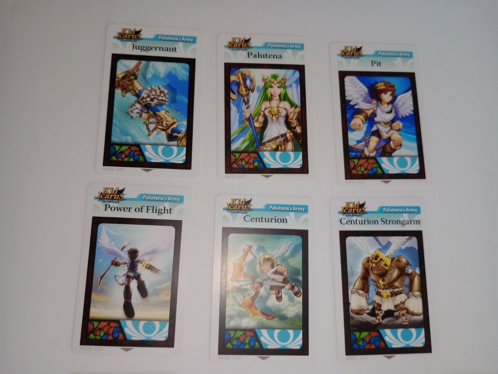 Nintendo 3DS Kid Icarus Uprising AR Cards Lot 18 Count Excellent Condition