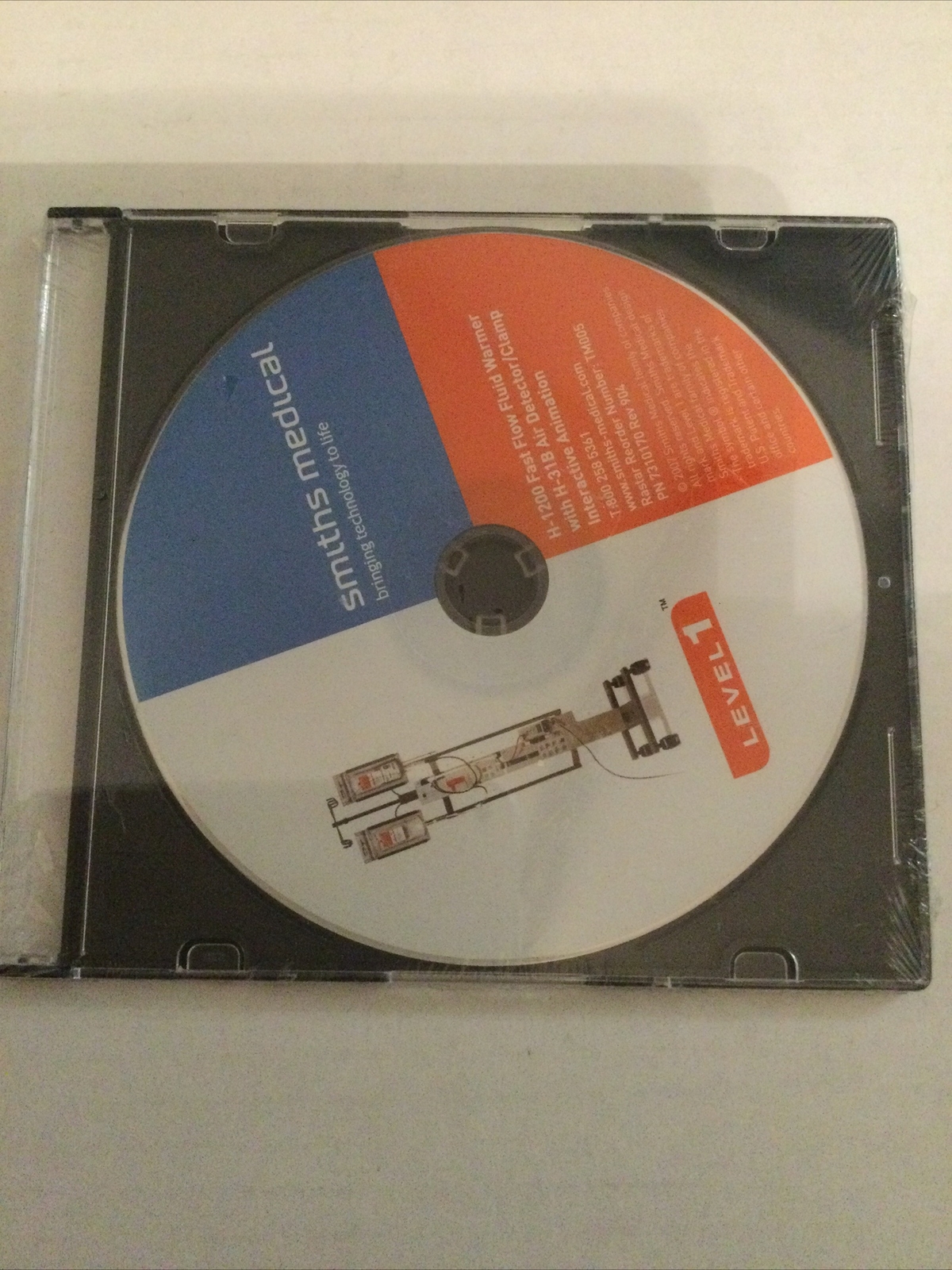 Smiths Medical 7310170 Rev 904 H-1200 Fast Flow Fluid Warmer Interactive Cdrom