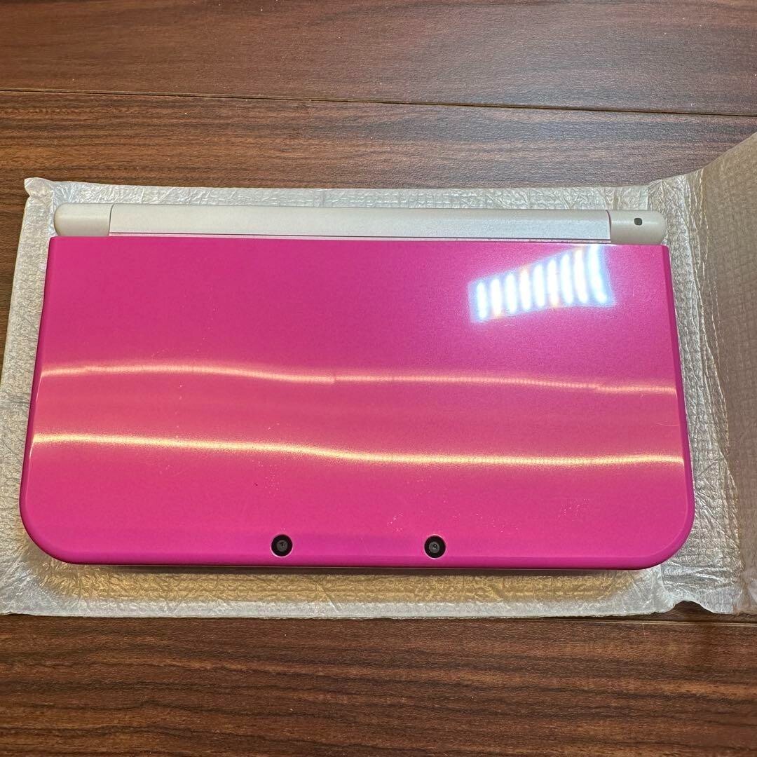 New3DSLL Body Pink x White 2865 From Japan