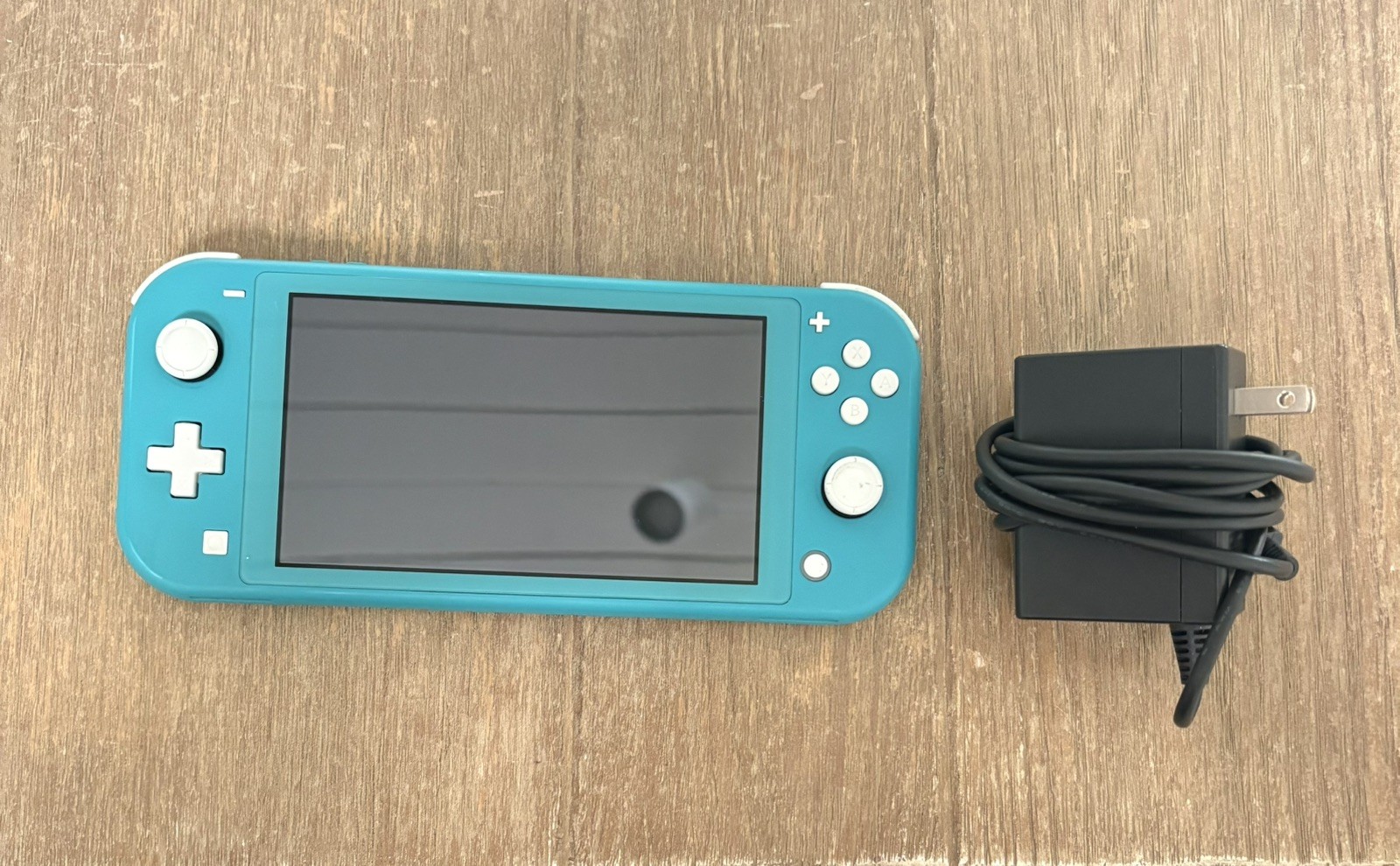 Nintendo Switch Lite Turquoise Blue Console Bundle Case Charger Supercross Game