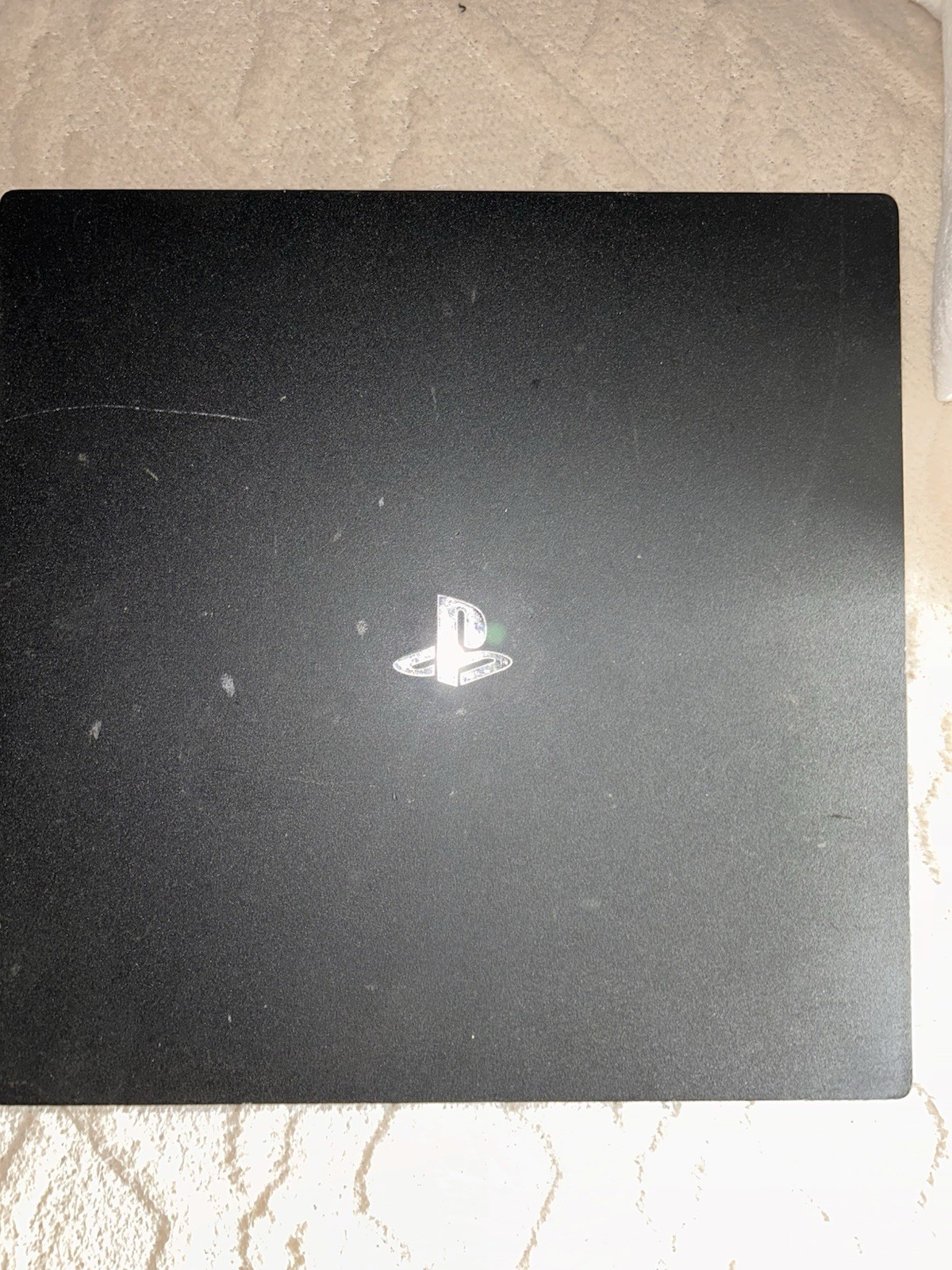 Sony PlayStation 4 Pro Console with Controller Black Wi-Fi Internet Browsing