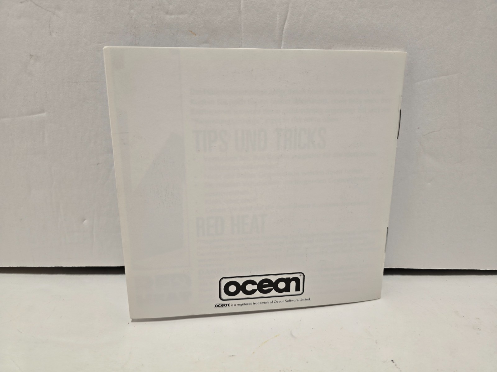Red Heat w/ Manual 3.5″ Commodore Amiga
