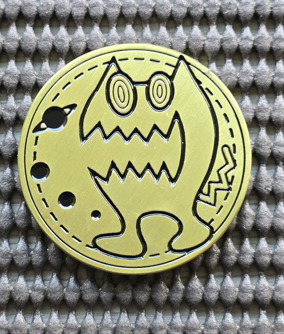 Chu Chu Rocket! Sega Shop UK Coin Medal Excl Rare Promo GENESIS SATURN DREAMCAST
