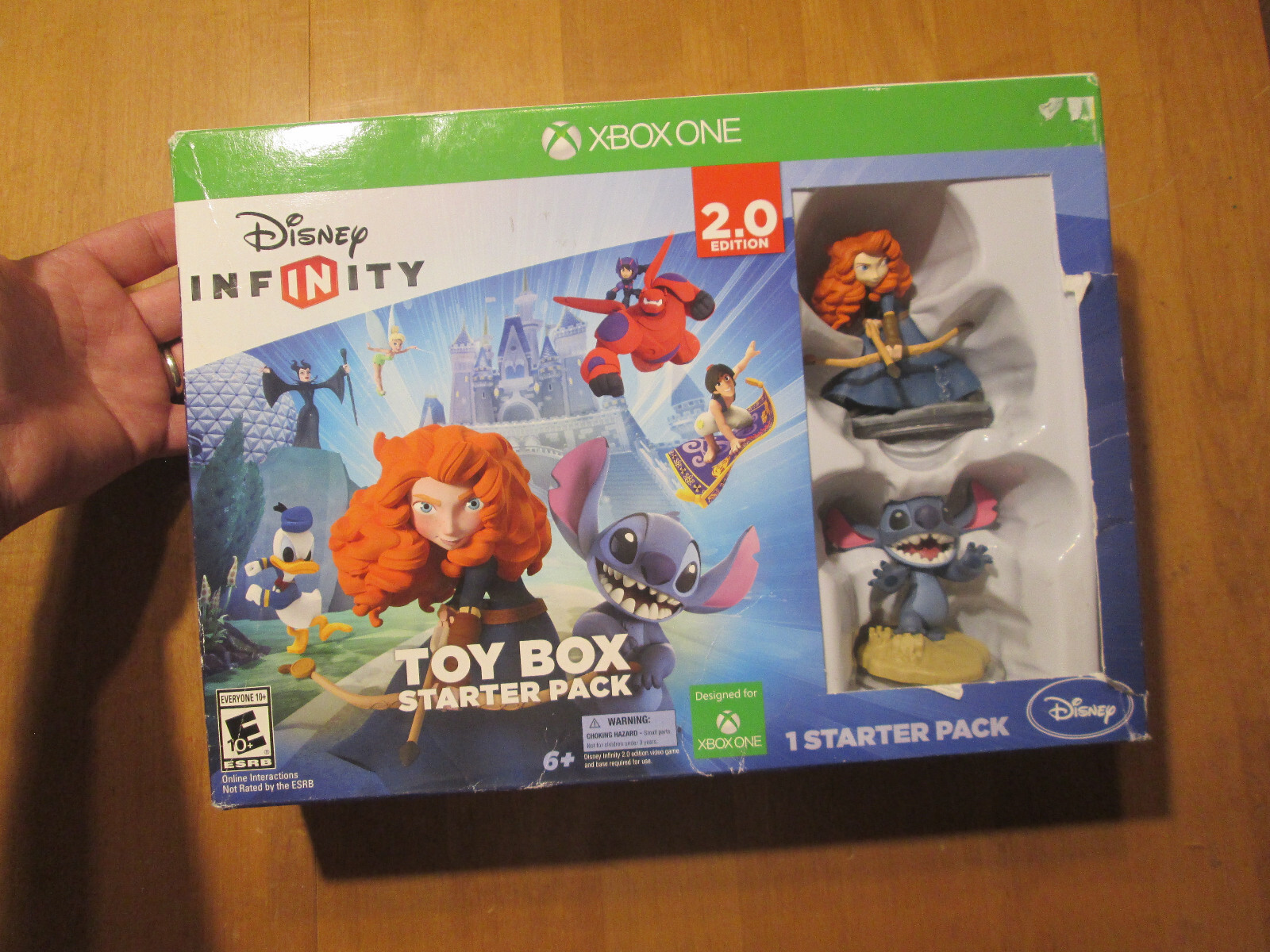 Disney Infinity 2.0 EDITION TOY BOX STARTER PACK XBOX ONE GAME PORTAL STITCH ++