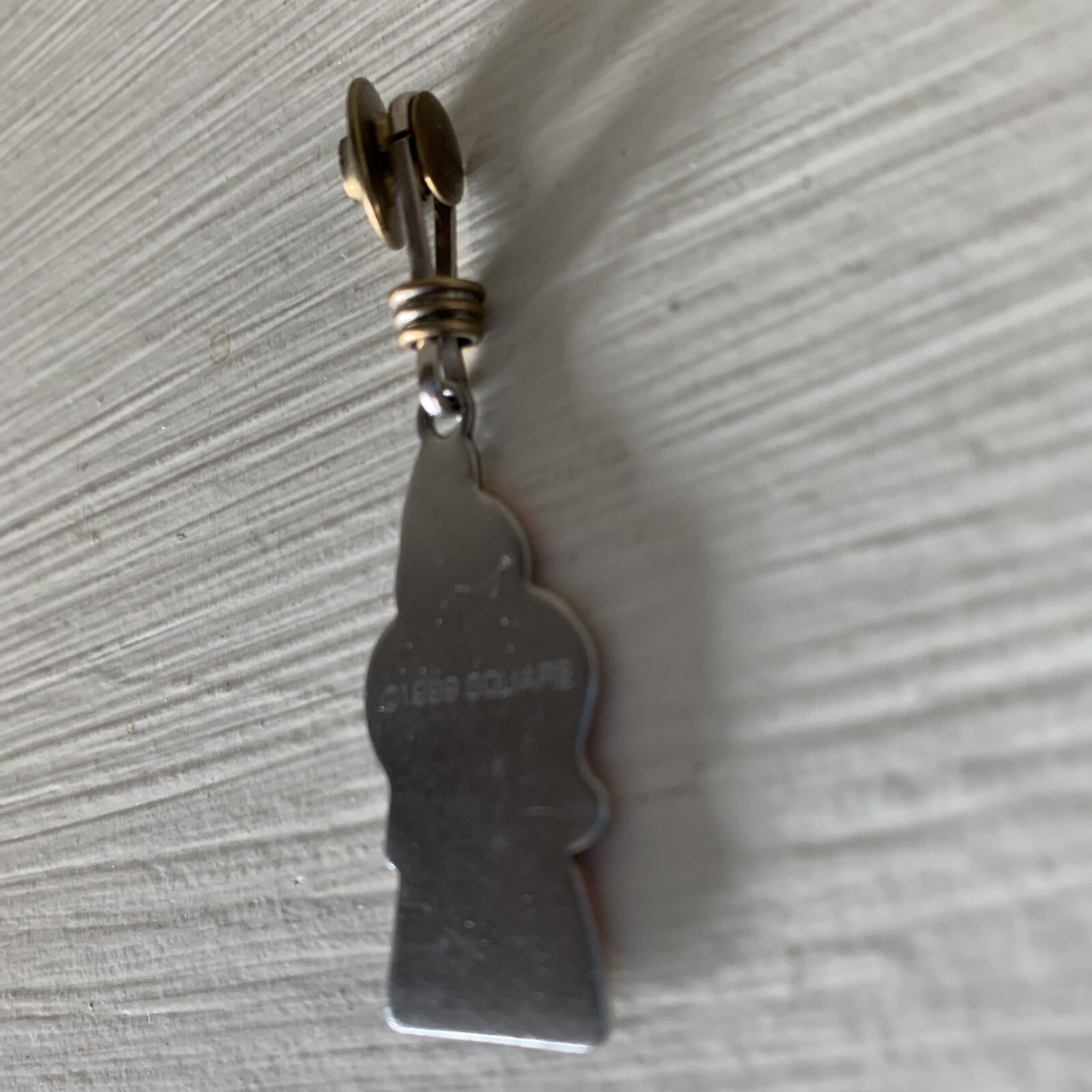 Parasite Eve 2 II Aya Brea Keychain Zipper Pull PlayStation 1999 Sony PS1 Rare