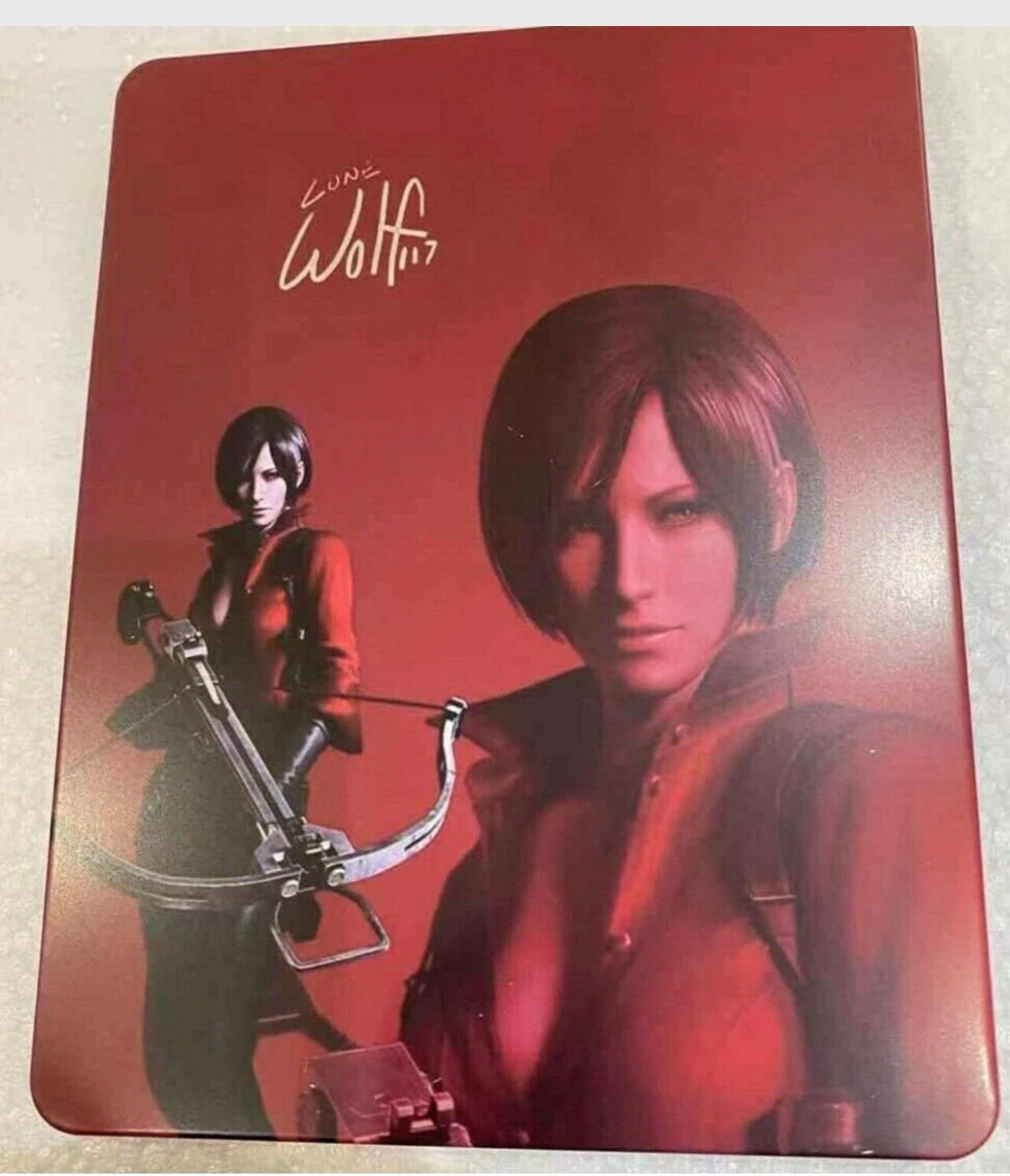 Resident Evil Ada Wong Custom made Steelbook/MetalPak for PS3/PS4/Xbox (No Game)