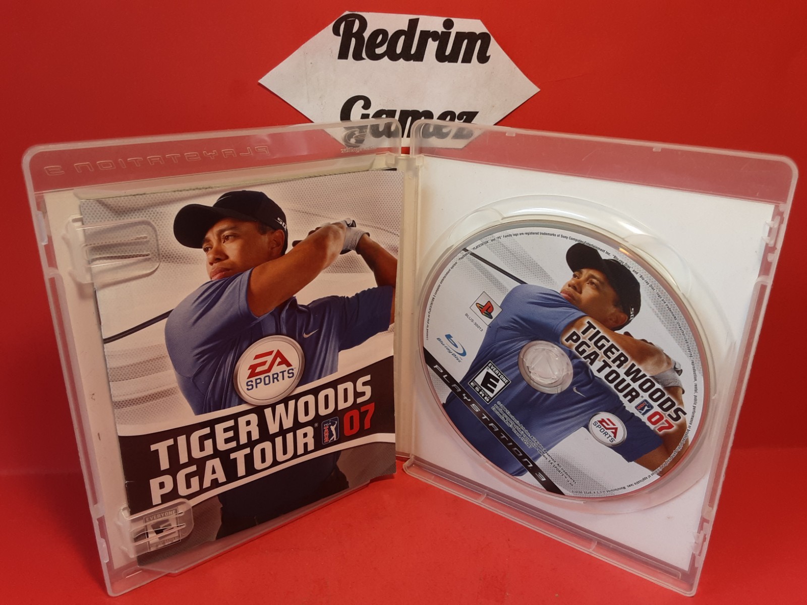 Tiger Woods PGA Tour 07 COMPLETE Black Label Sony PS3 Playstation Video Games