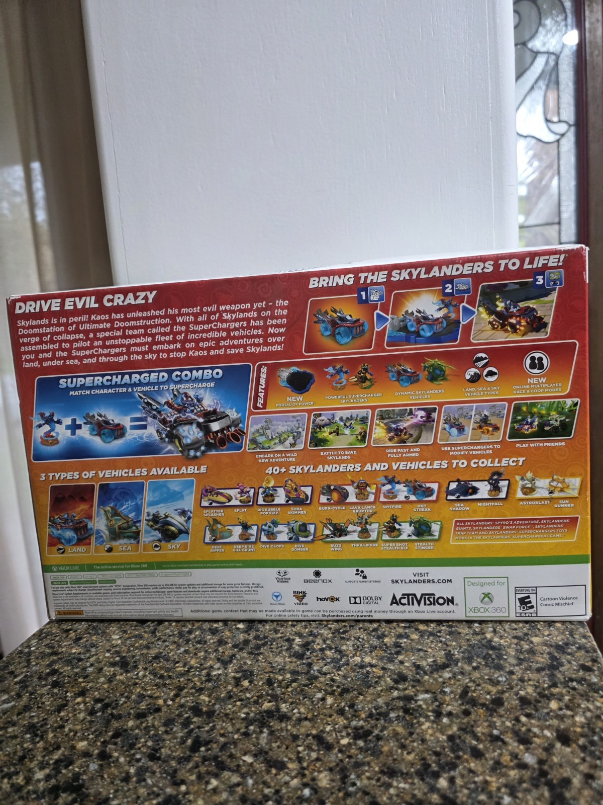 Activision Skylanders Superchargers Starter Pack Xbox 360 Hot Streak Stealth Elf