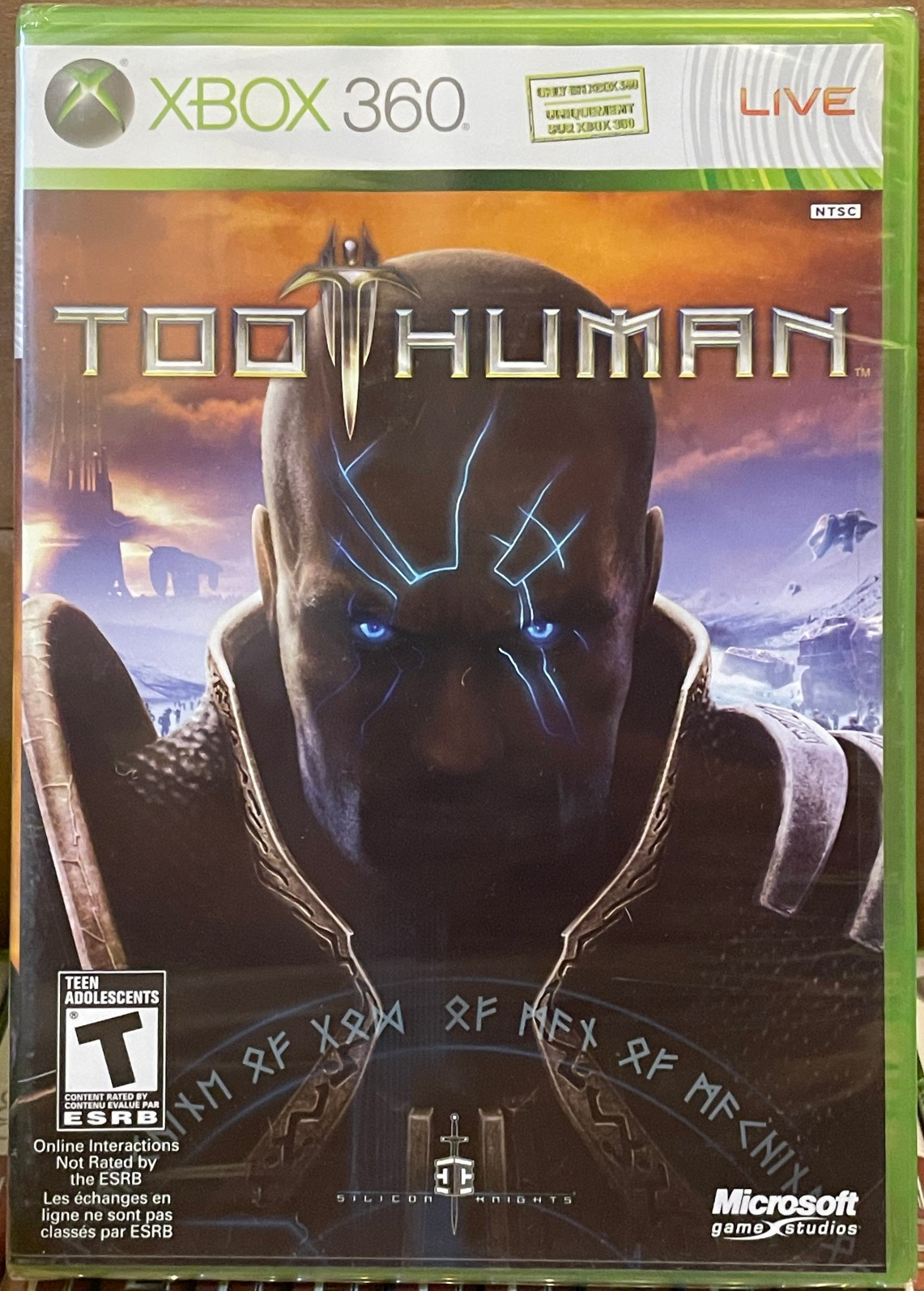 Too Human Brand New Sealed – English – XBOX 360 2008
