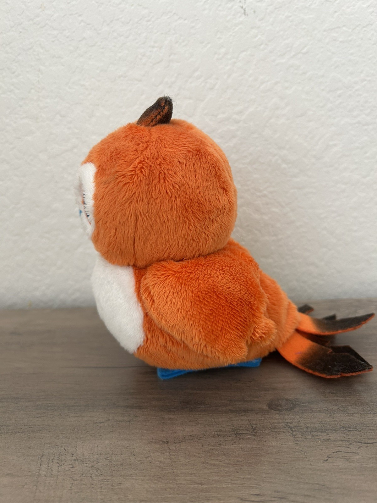 World of Warcraft Plush Pepe Orange Bird W/ Feet Clips Blizzard Entertainment