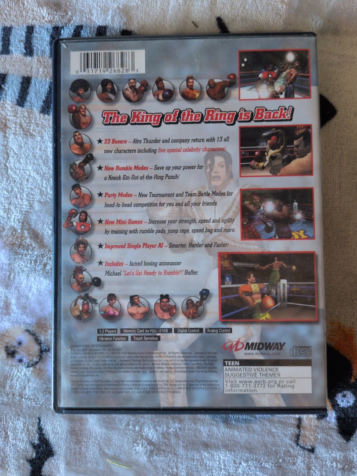 Ready 2 Rumble Boxing: Round 2 (Sony PlayStation 2, 2000)
