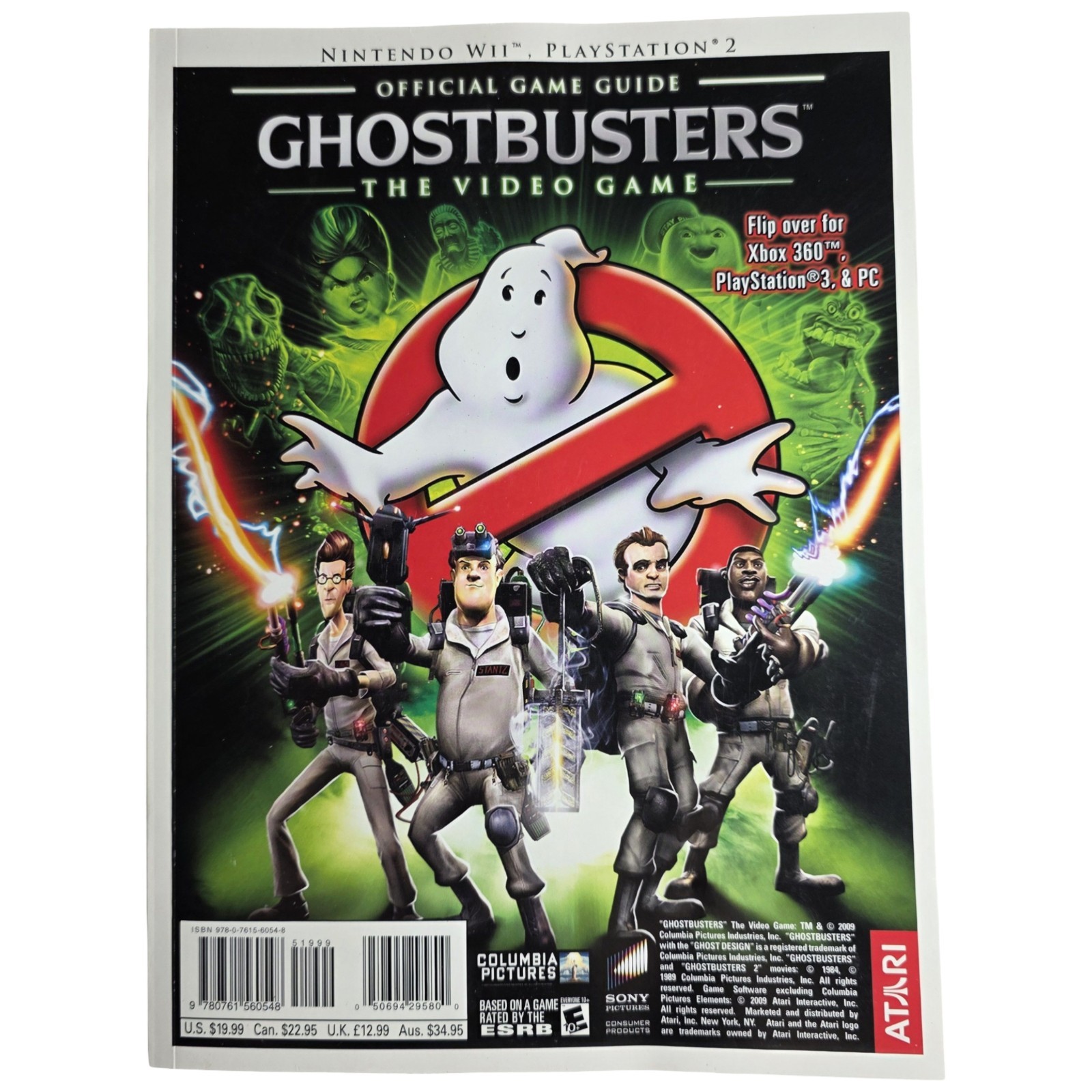 Ghostbusters Prima Official Game Guide for Nintendo Wii PS2 PS3 Xbox 360 PC