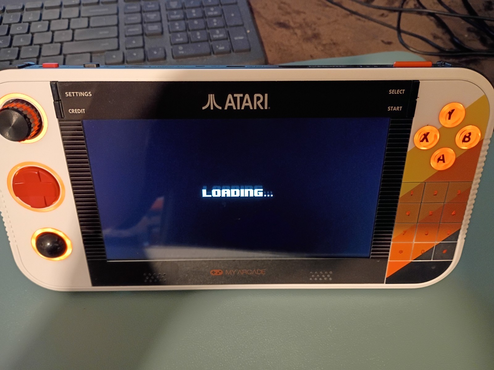 My Arcade GameStation Go Atari Handheld Rechargeable Wi-Fi HDMI USB-C 720p