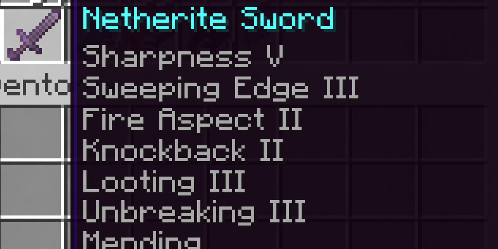 donut smp ♨️ Netherite Sword♨️ full add on