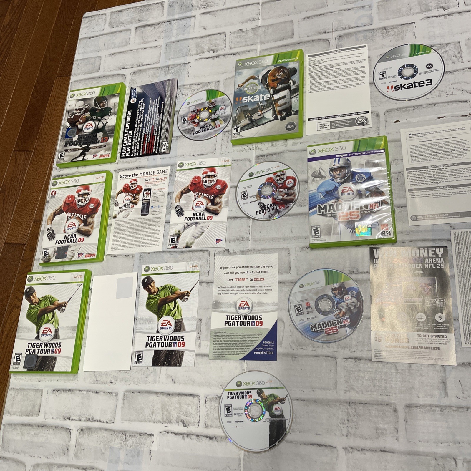 MICROSOFT Xbox 360 Video Game Lot of 5 Games ALL TESTED & IN VERY GOOD CONDITION