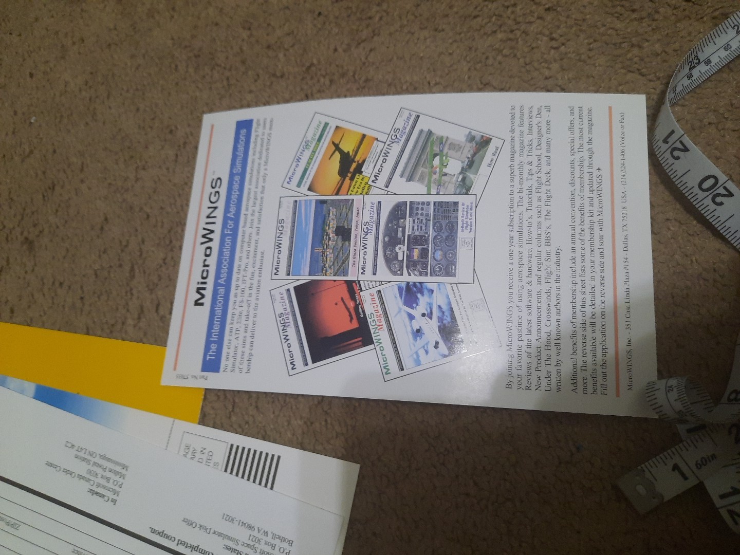 1995 Microsoft Space Simulator PC 3.5 In Floppy