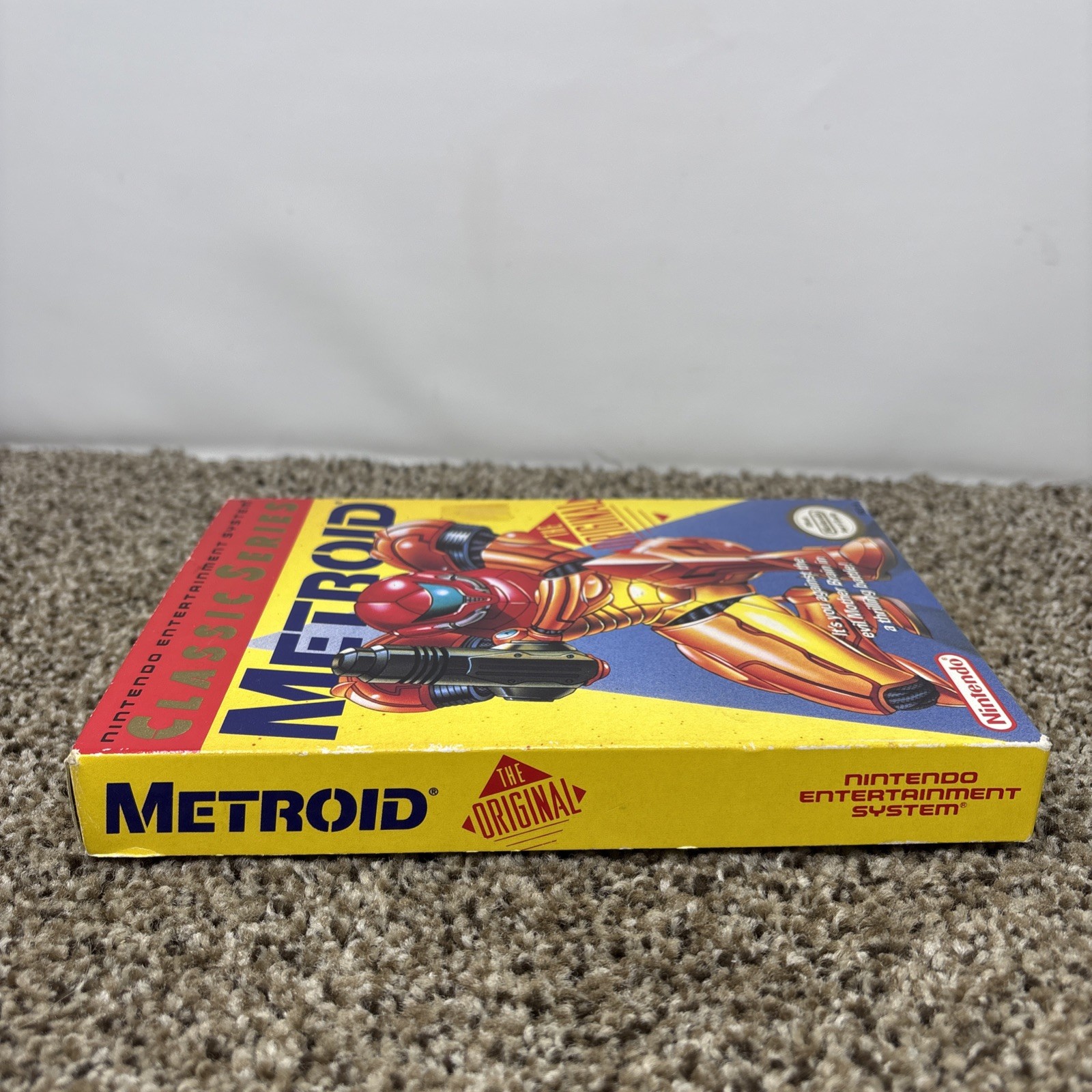 Metroid Classic Series Nintendo NES CIB Complete Box Manual NES-MT-USA-1 Japan