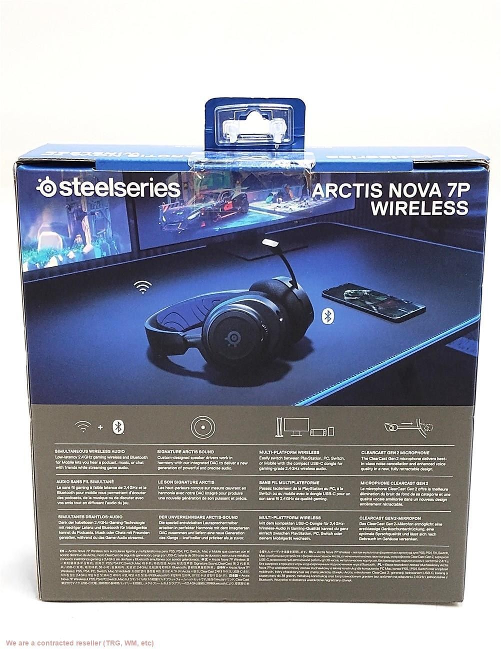 SteelSeries Arctis Nova 7 Wireless Gaming Headset for PlayStation 5