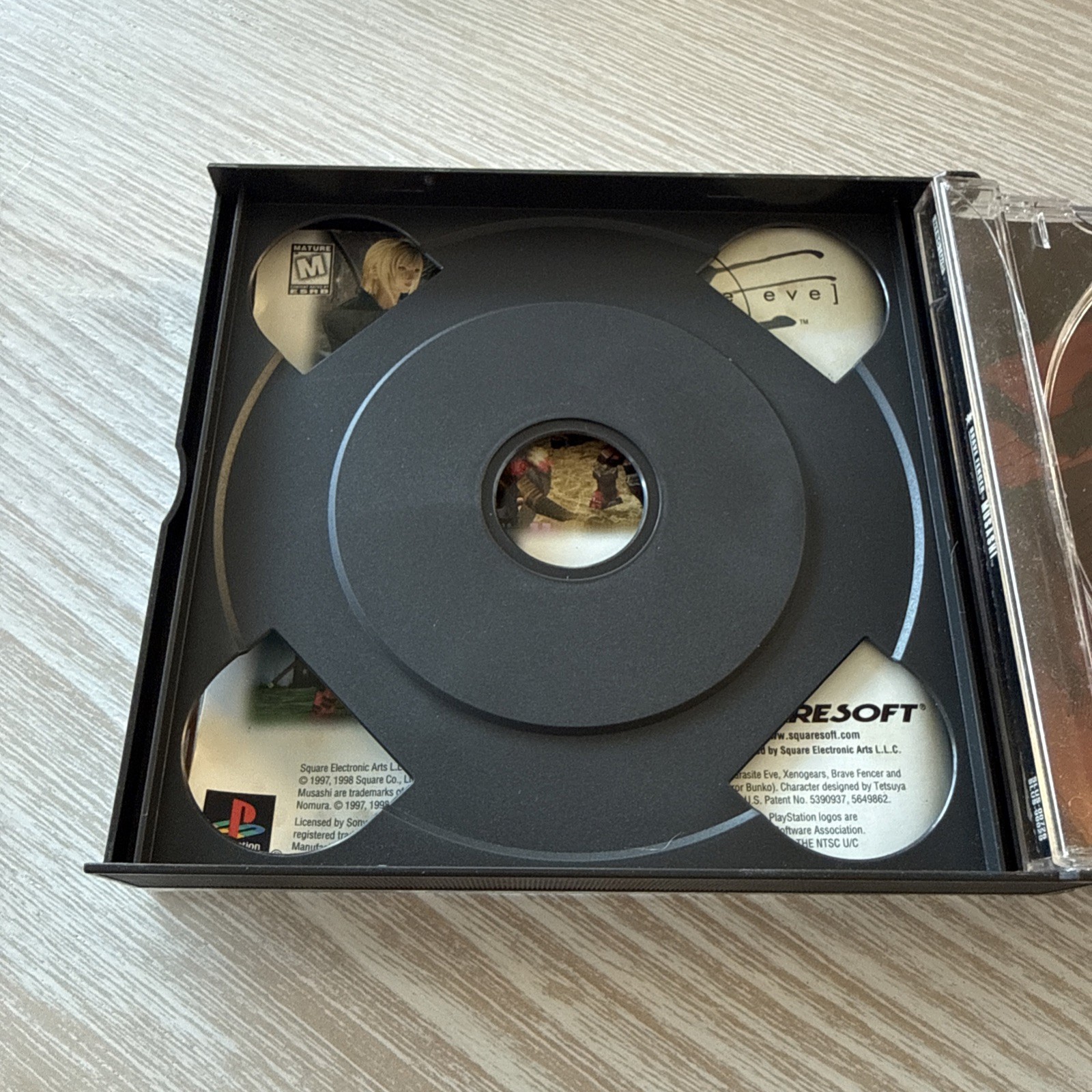 Brave Fencer Musashi PS1 Square Action RPG Adventure Video Game No Demo Disc