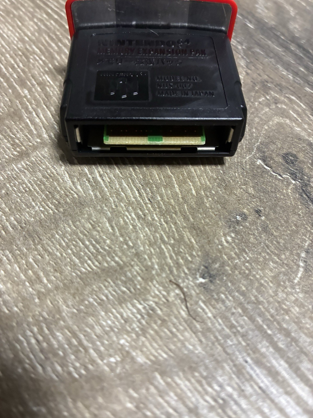 Official Nintendo 64 N64 Red Memory Expansion Pak Model NUS-007