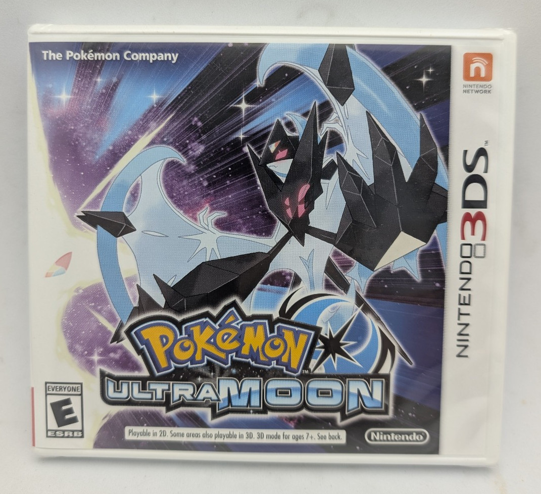 Sealed Pokemon Ultra Moon (2017) 3DS US NTSC Factory Sealed