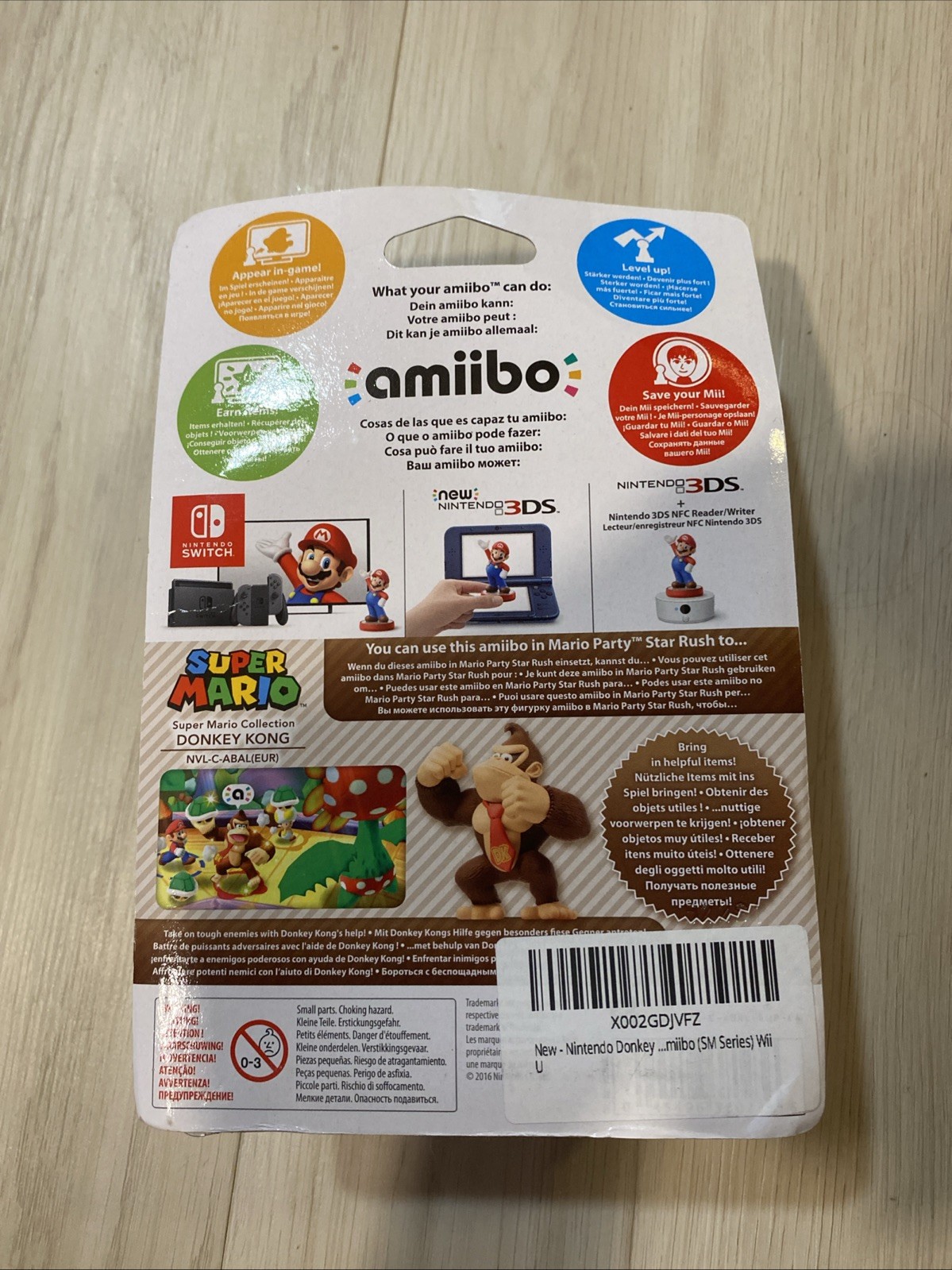 Donkey Kong Amiibo – Super Mario Series – New