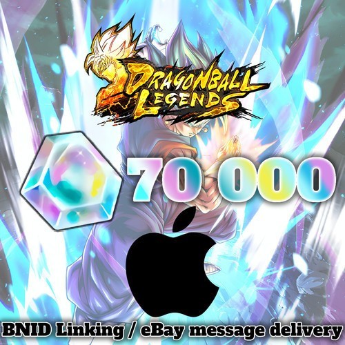 Dragon Ball Legends 70k+ CC iOS only accounts, Global only.