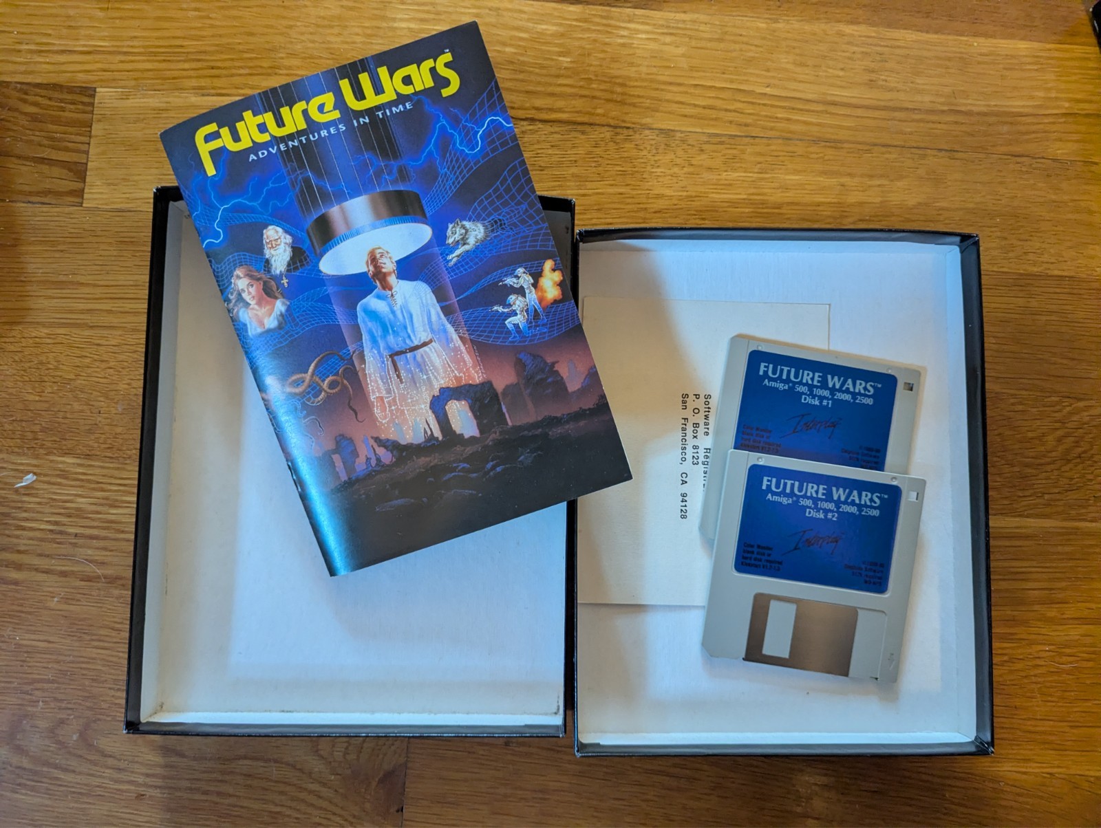 Future Wars Adventures In Time Big Box Interplay Commodore Amiga