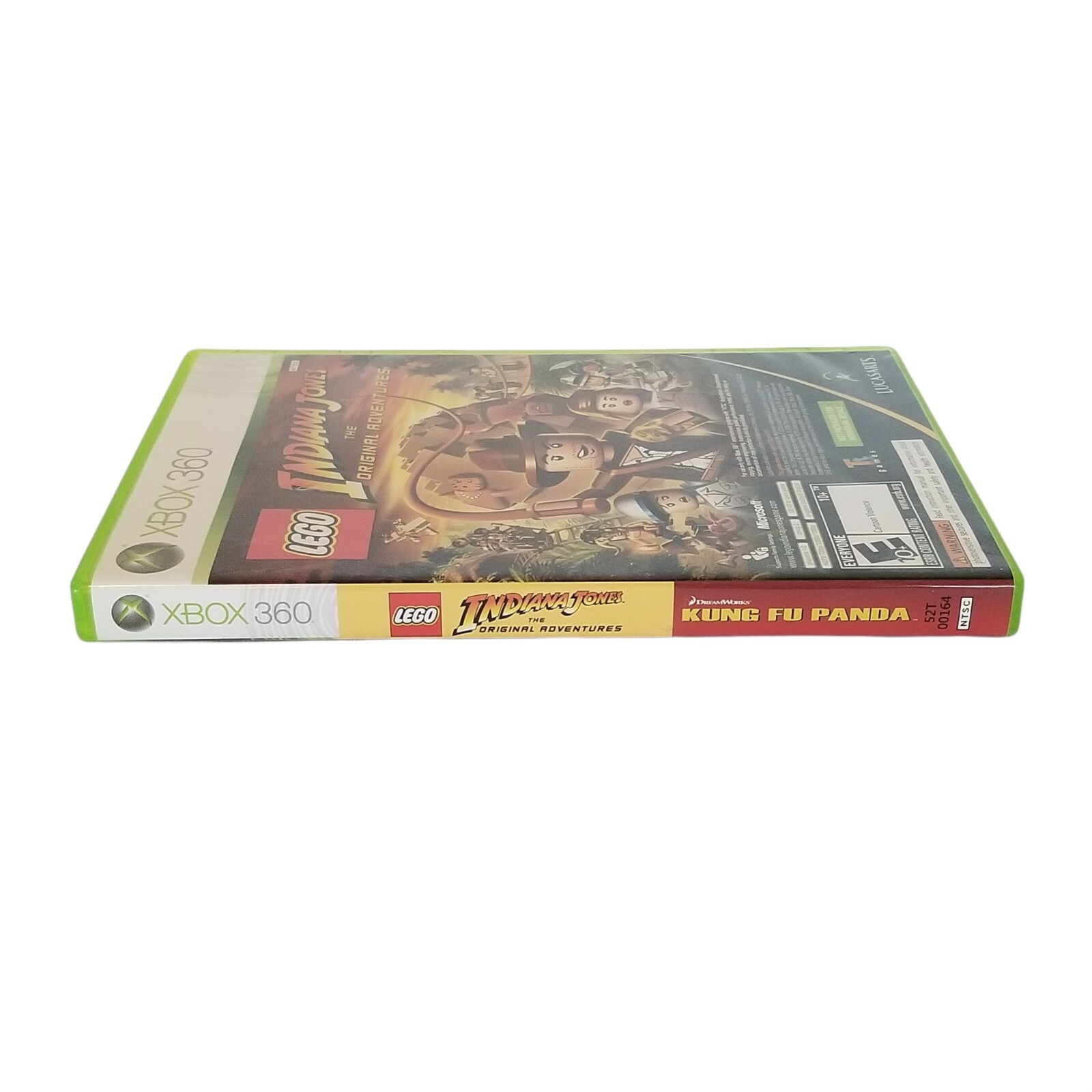 Lego Indiana Jones The Original Adventures and Kung Fu Panda Microsoft Xbox 360