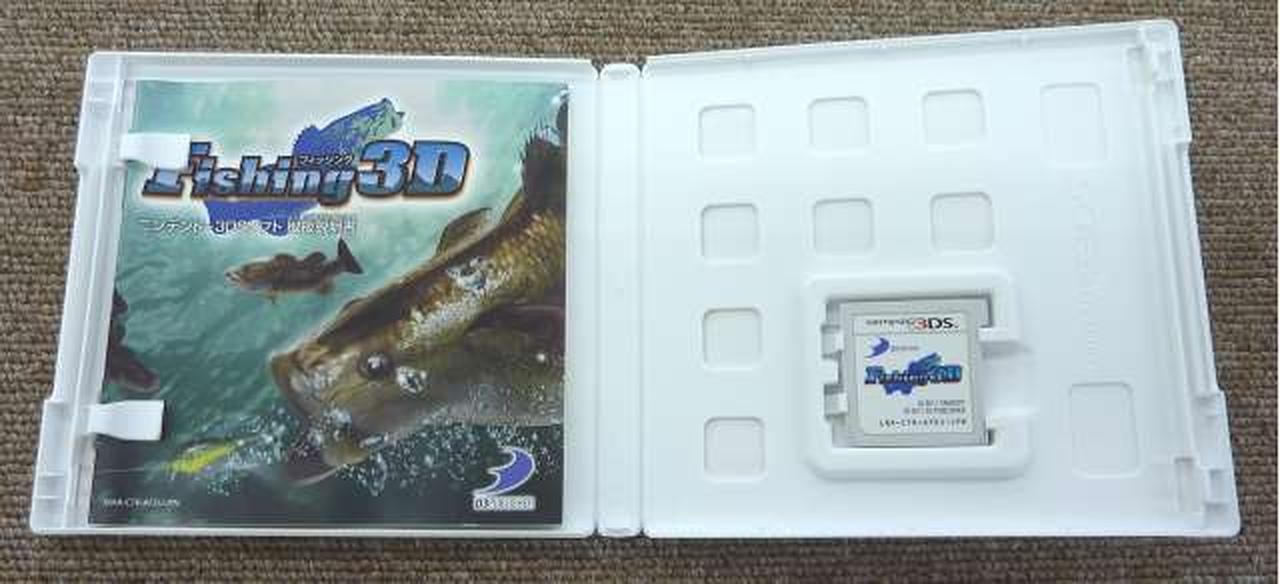 D3 Publisher Fishing 3D Nintendo 3DS Software