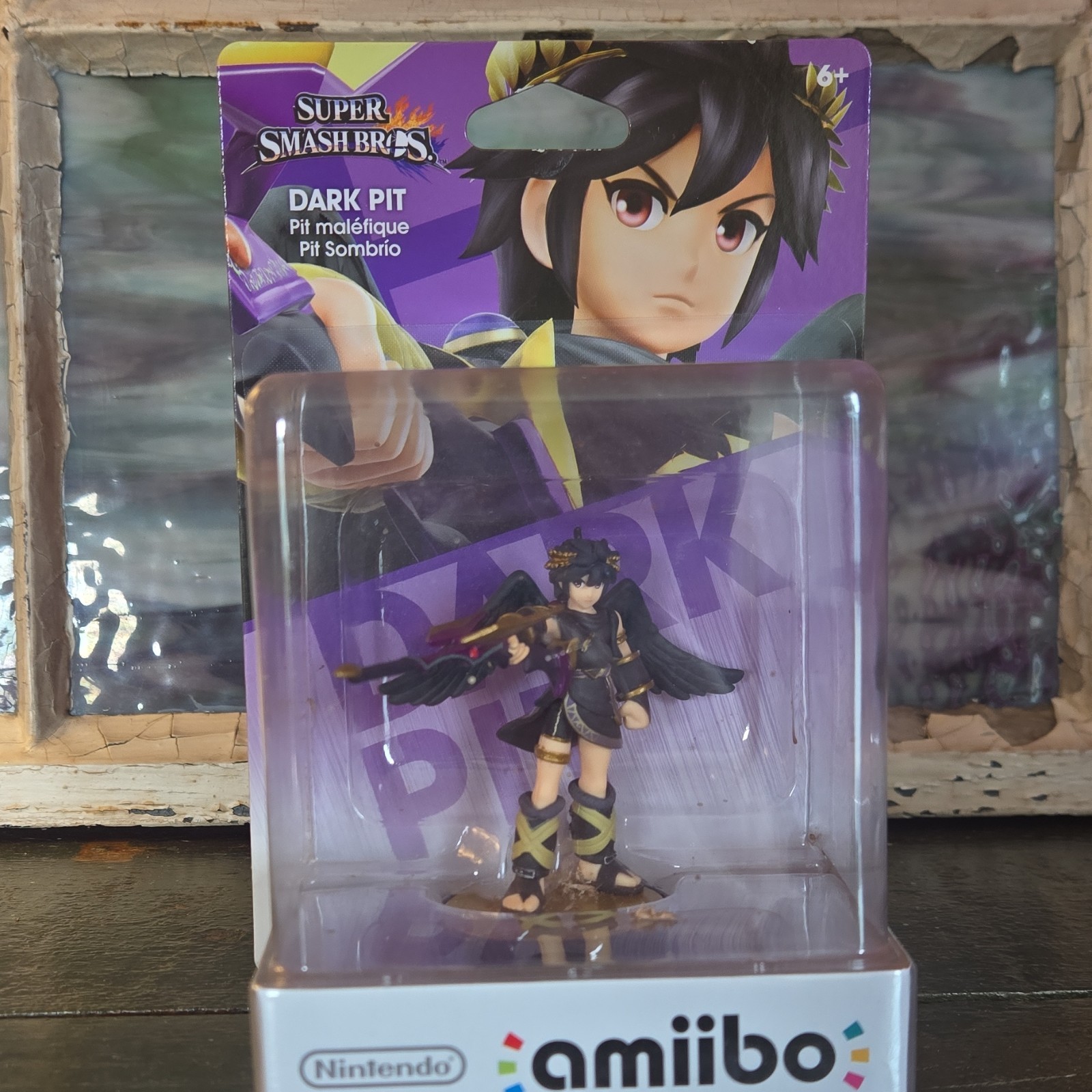Nintendo amiibo Dark Pit Collectible Figure for Super Smash Bros. Wii U (2015)