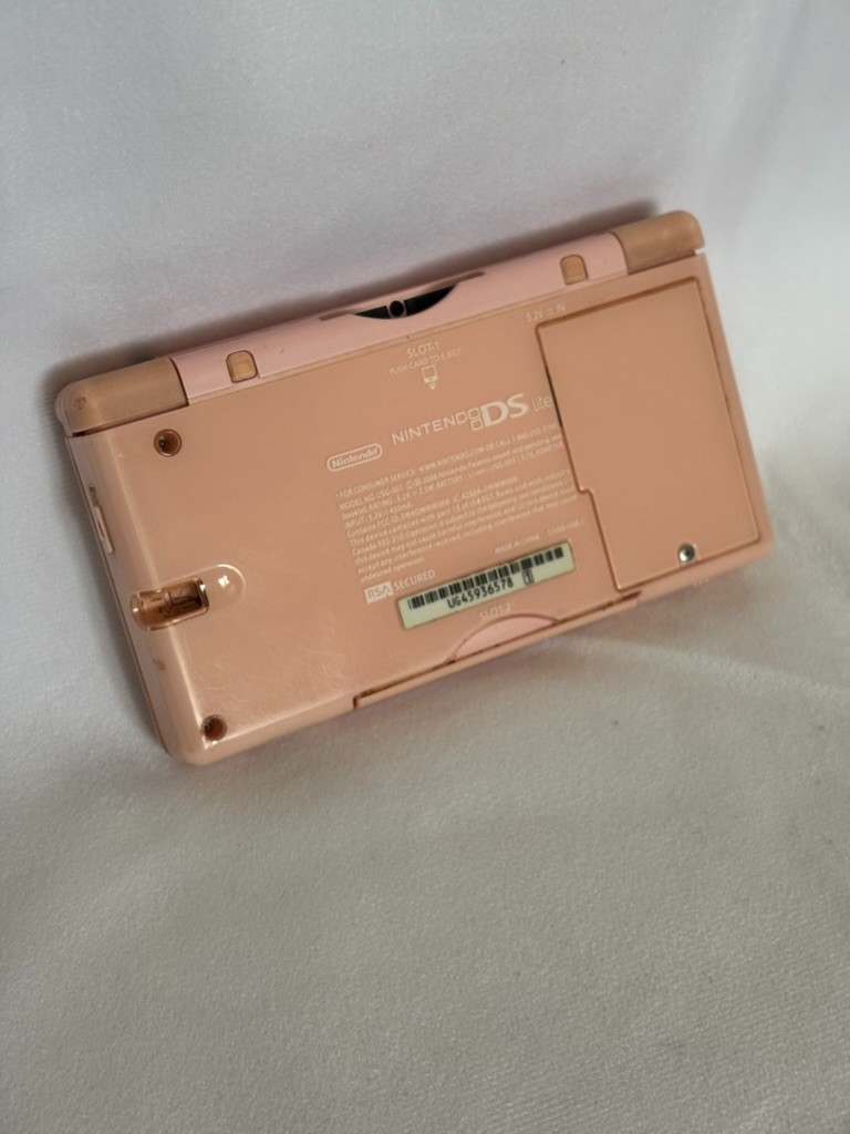used Nintendo DS Lite Console – Coral Pink