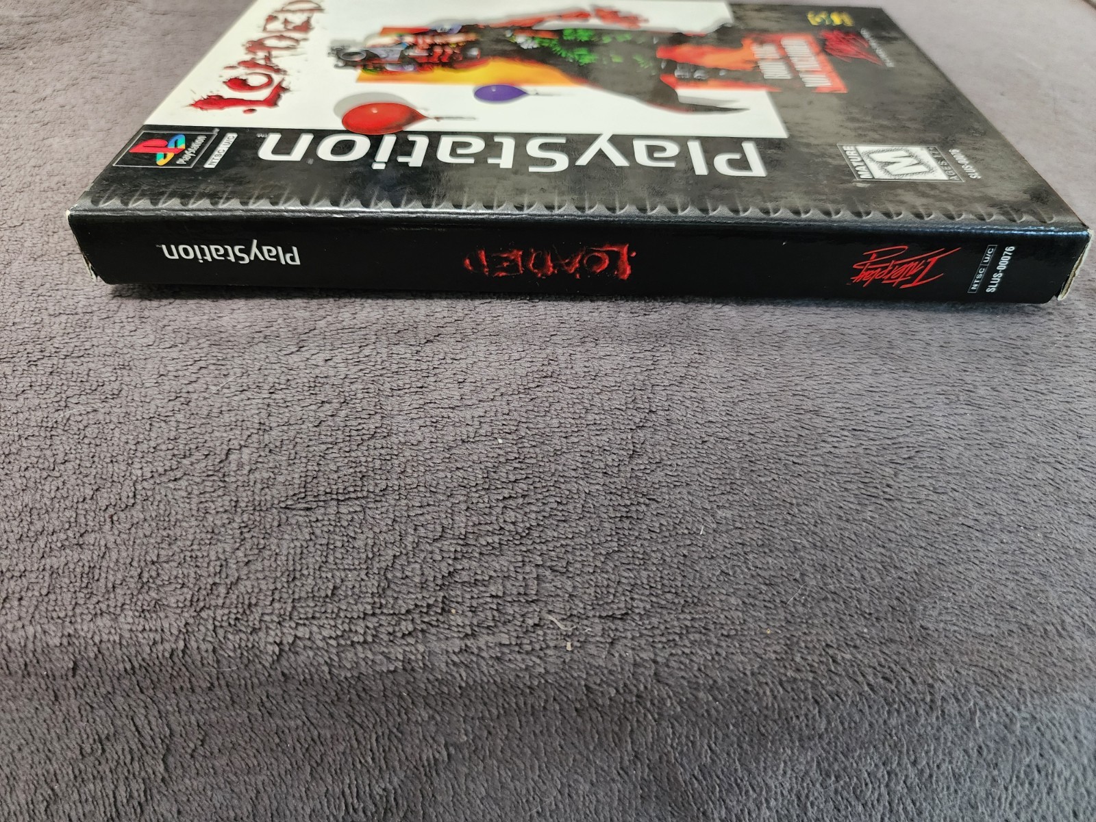 Sony PlayStation 1 Loaded Longbox PS1 Playstation One PSX Sony No Manual