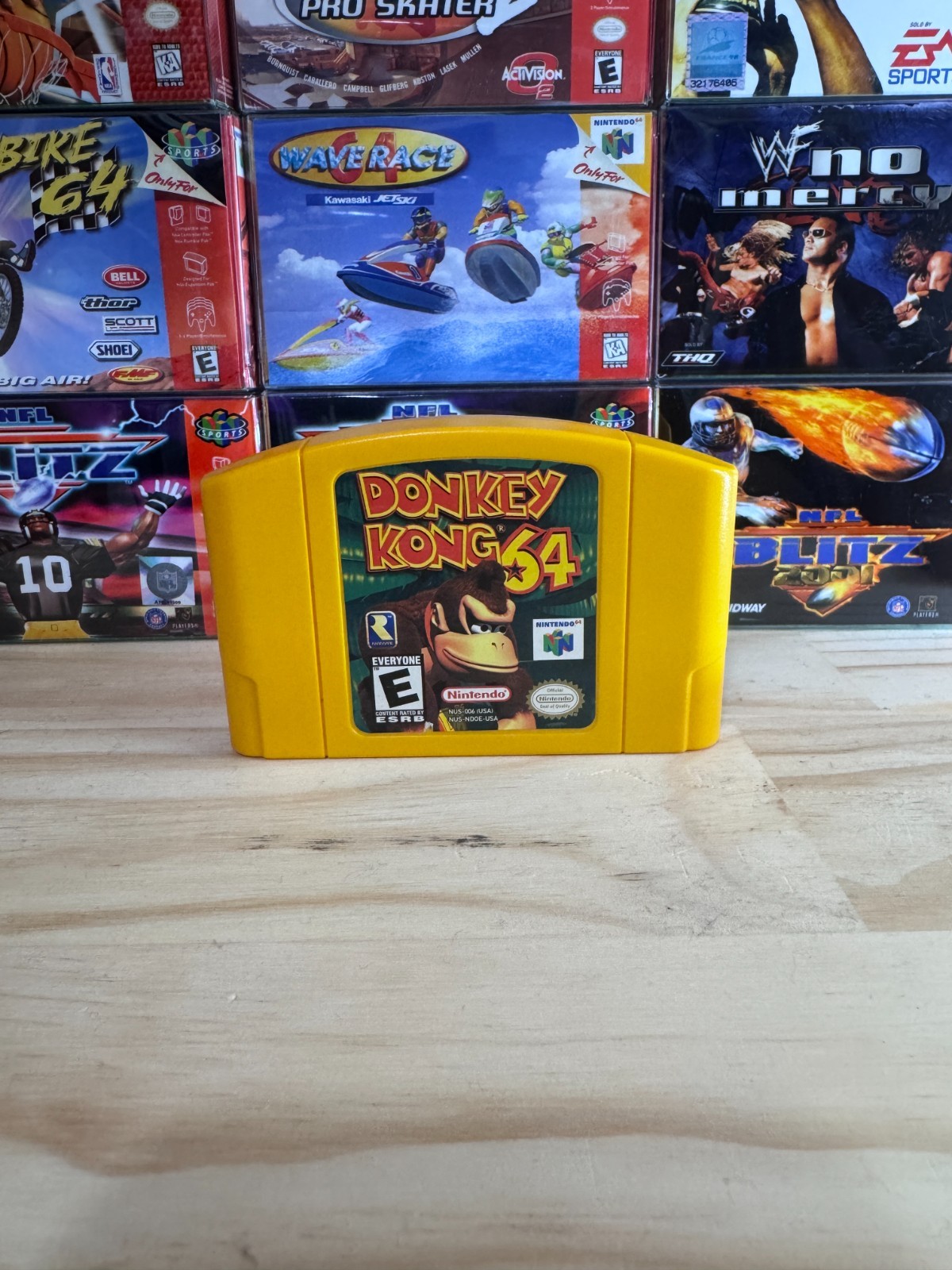 Authentic Donkey Kong 64 Nintendo 64 Cartridge (with custom box)