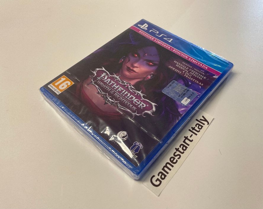 PATHFINDER WRATH OF THE RIGHTEOUS LIMITED EDITION – SONY PS4 – NEW NEW PAL