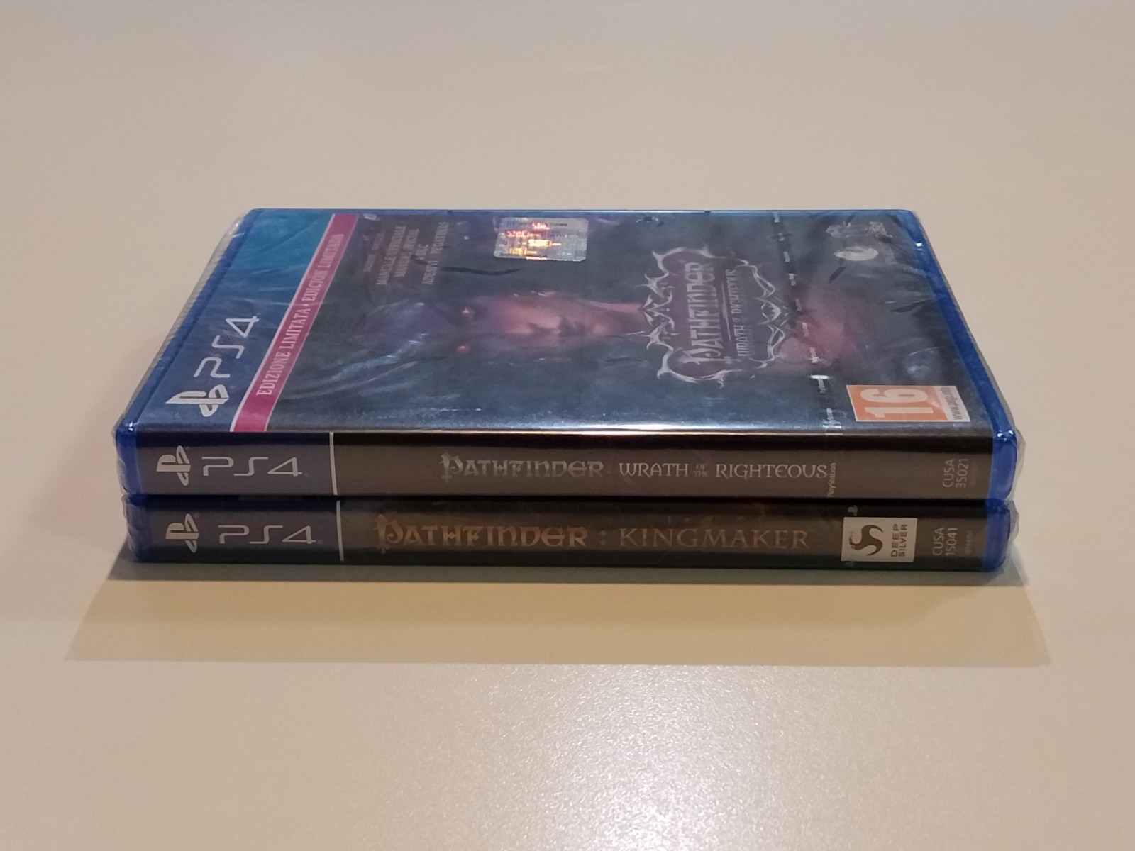 Pathfinder Kingmaker + Wrath of the Righteous – Playstation 4 Ps4 – NEW SEALED