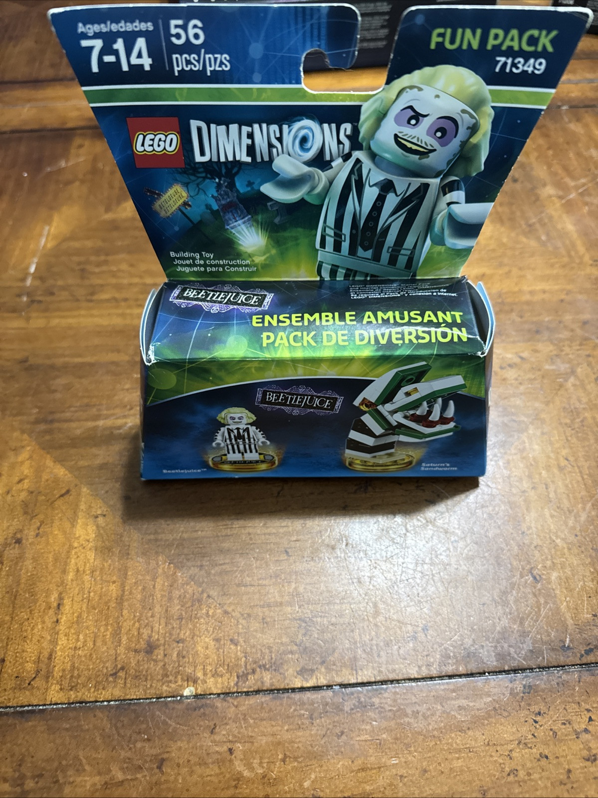 Lego Beetlejuice Minifigure Sand Snake Dimensions 71349