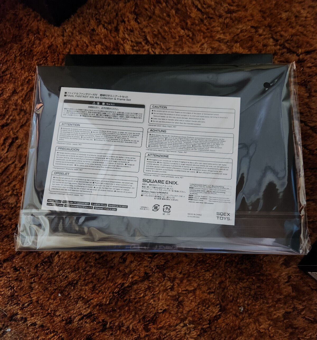 Final Fantasy XIV Endwalker Physical Box Collectors Edition NO GAME US