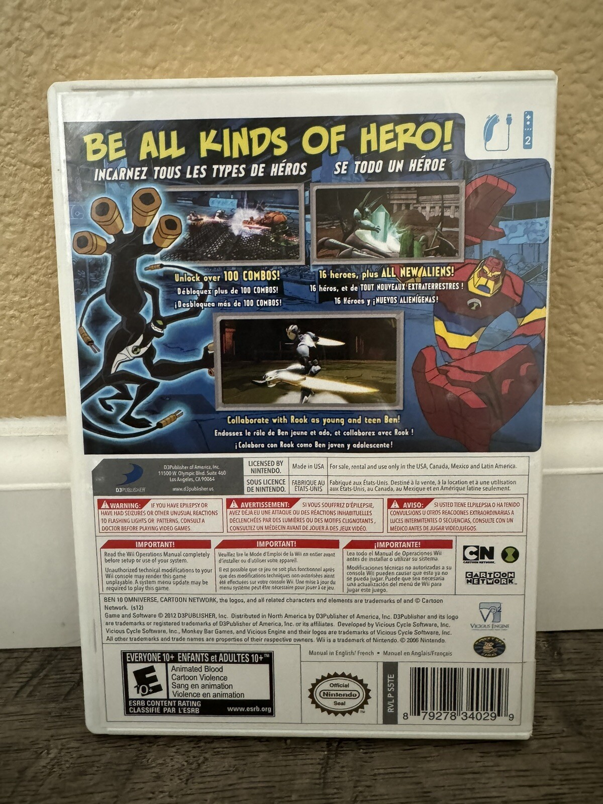 Ben 10: Omniverse (Nintendo Wii, 2012)