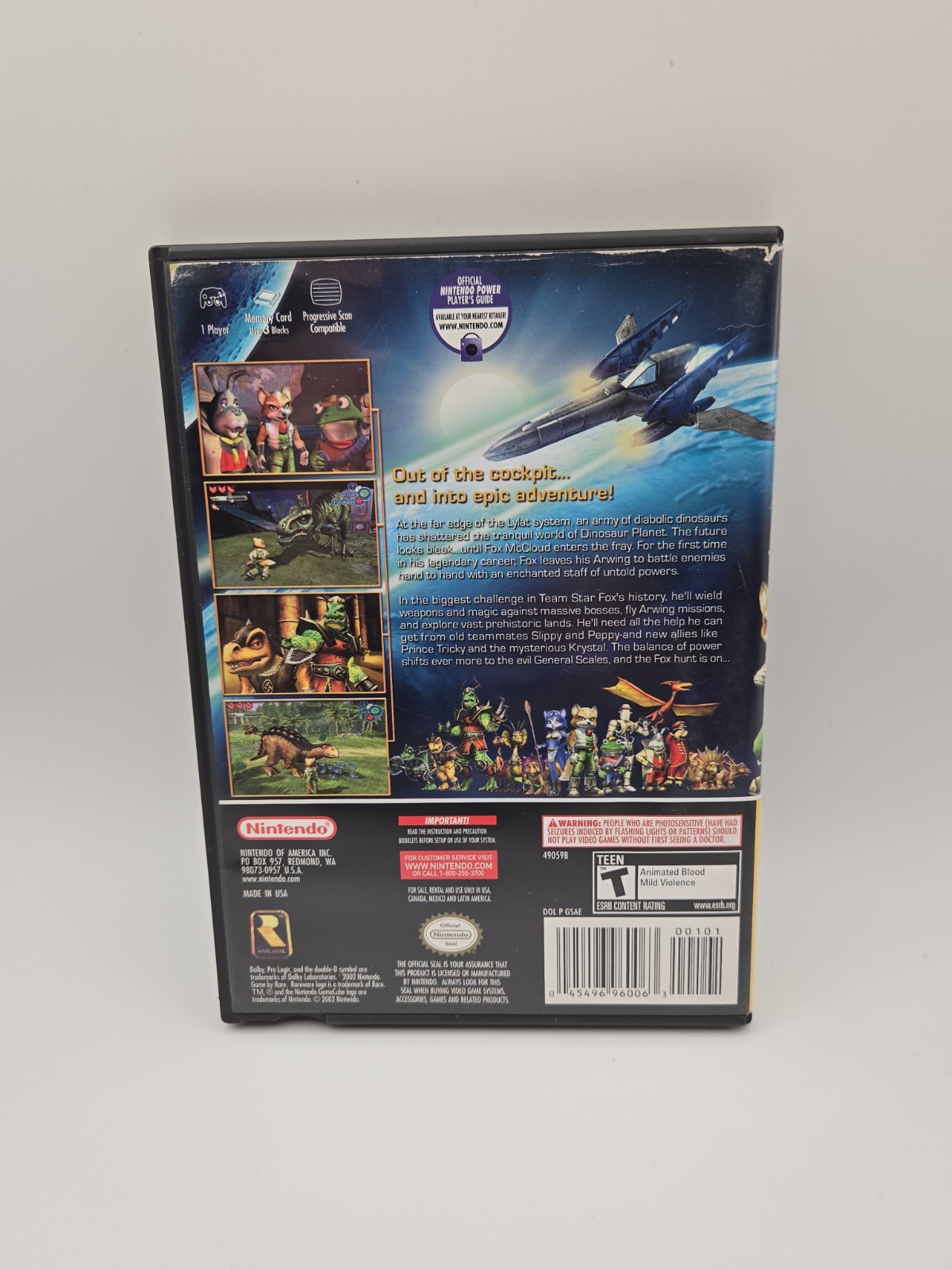 Star Fox Adventures Player’s Choice (Nintendo GameCube, 2003) Tested