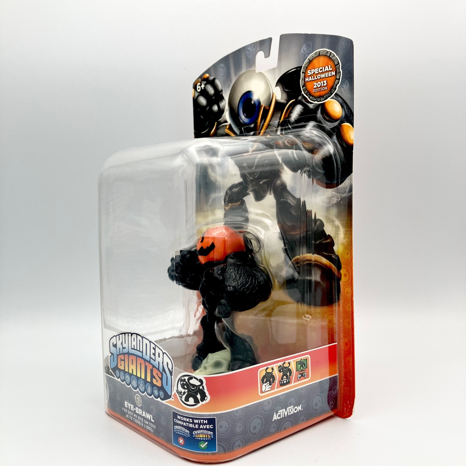 Skylanders Giants Pumpkin Eye Brawl Halloween 2013 Figure Activision NEW SEALED