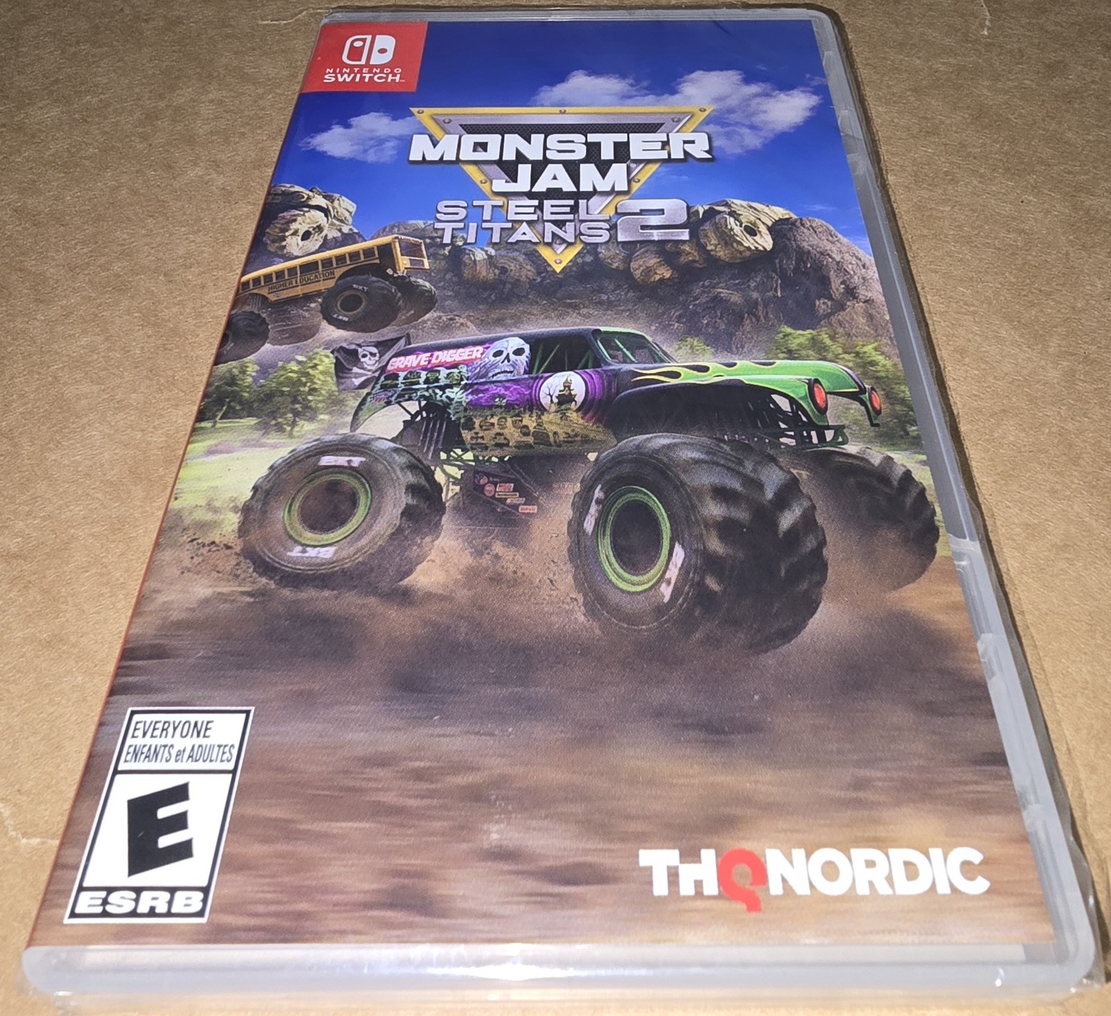 Monster Jam Steel Titans 2 (Nintendo Switch)Brand New Factory Sealed .THQ Nordi
