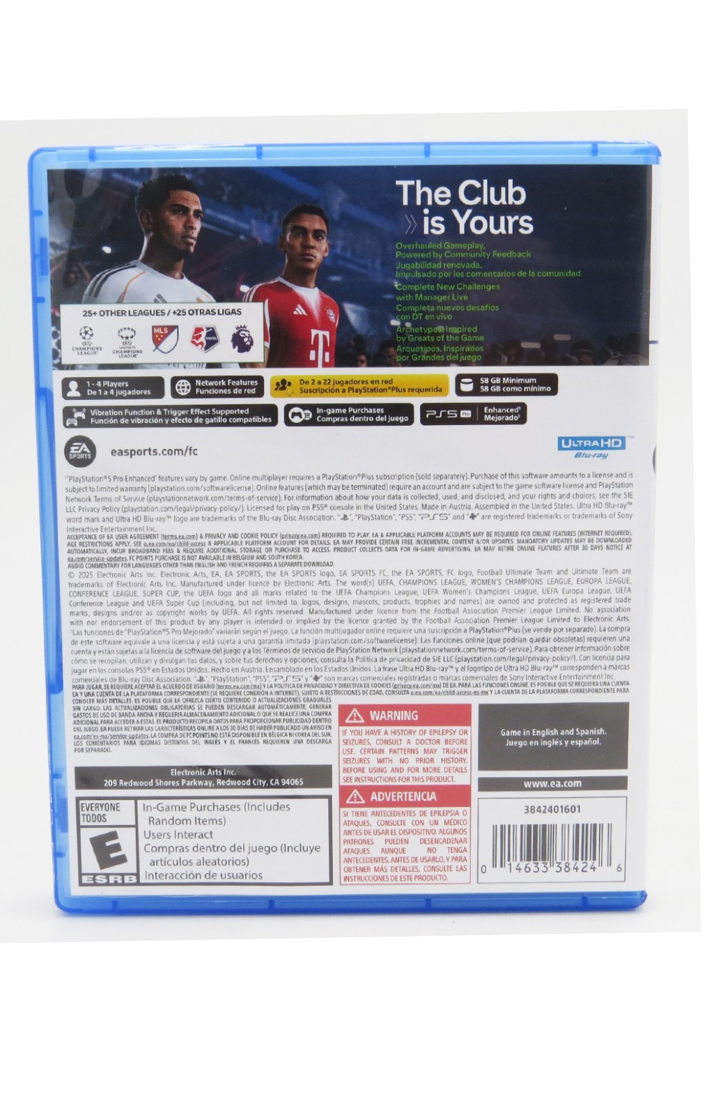 EA Sports FC 26 – Sony PlayStation 5 PS5 Physical In Box
