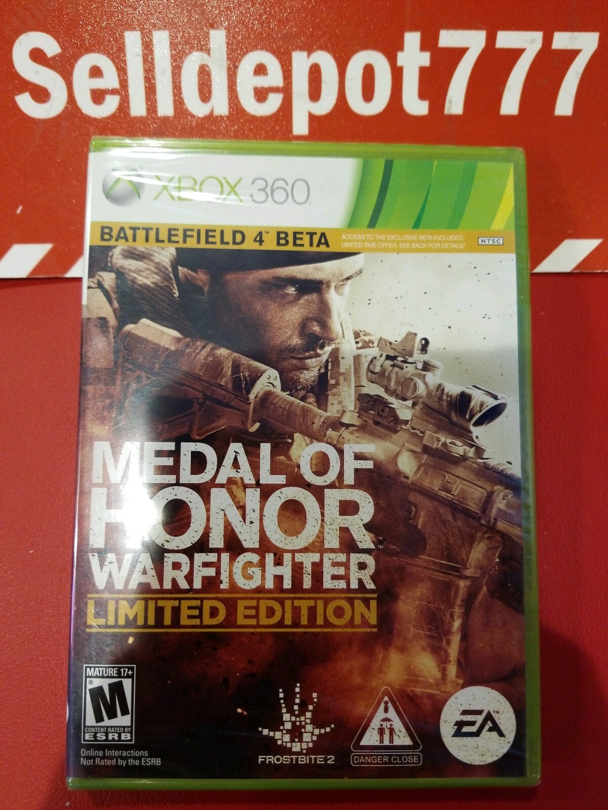 Medal of Honor: Warfighter — Limited Edition ( Xbox 360, 2012) Brand New