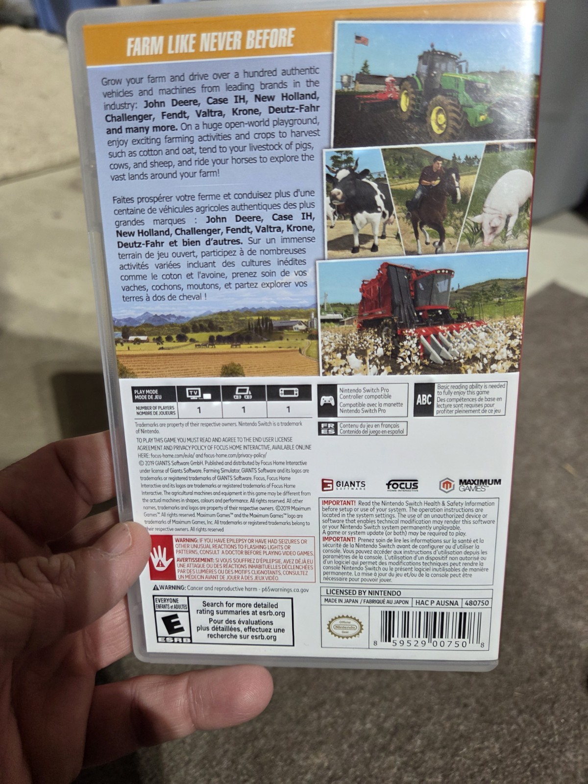 Farming Simulator 20 – Nintendo Switch